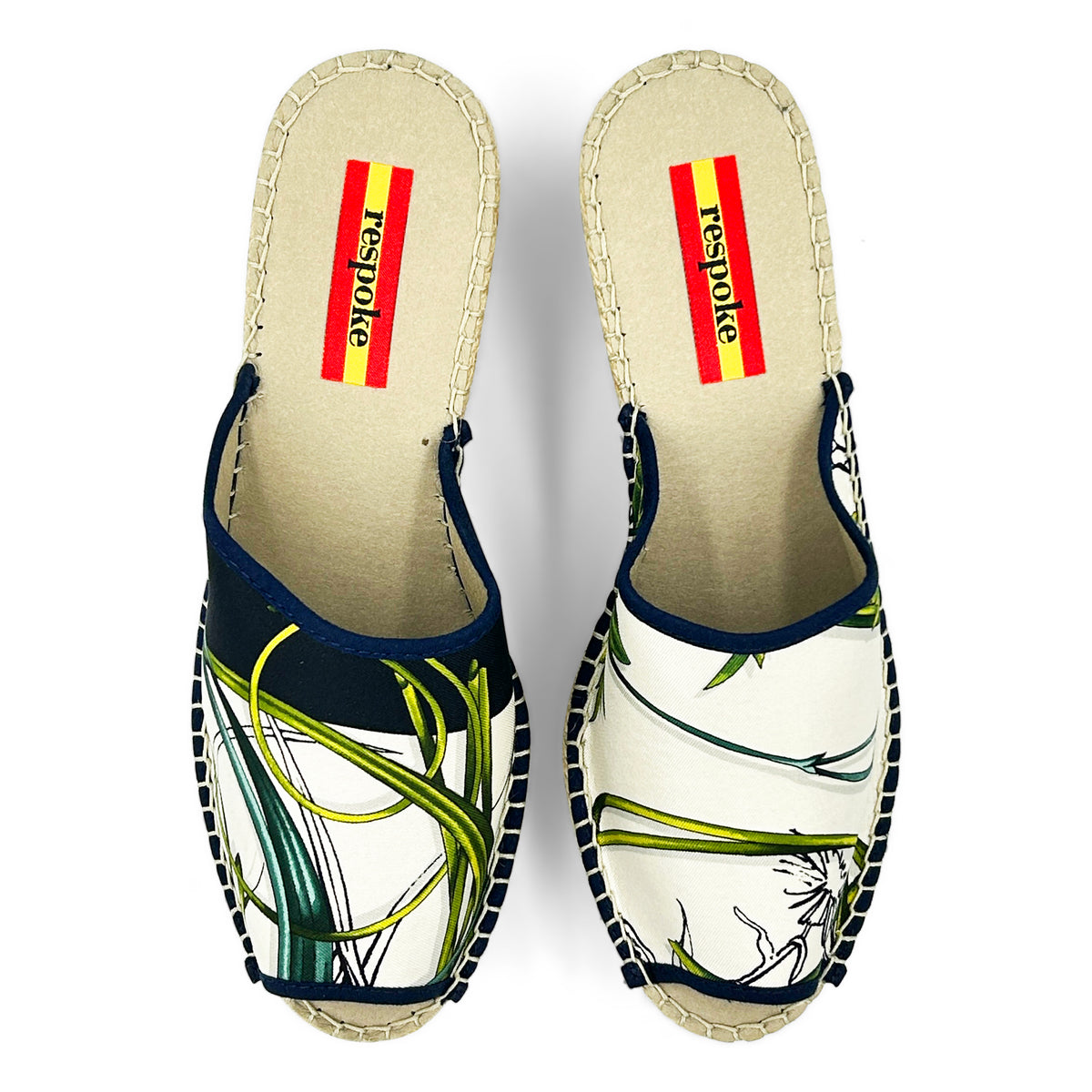 FRIDA White Modern Wedge Espadrilles – Respoke