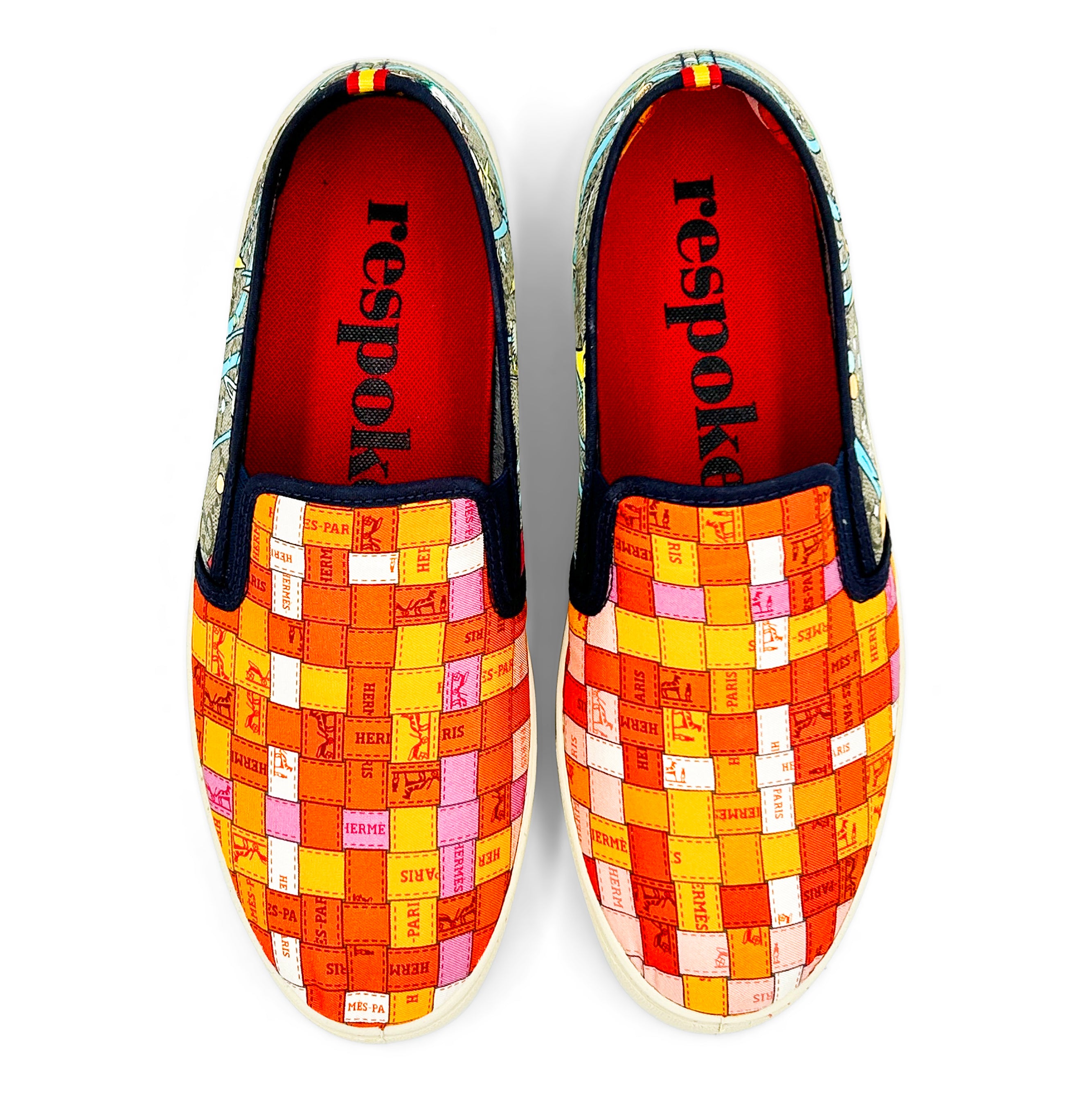 CARRE HUEY Orange Sneaker