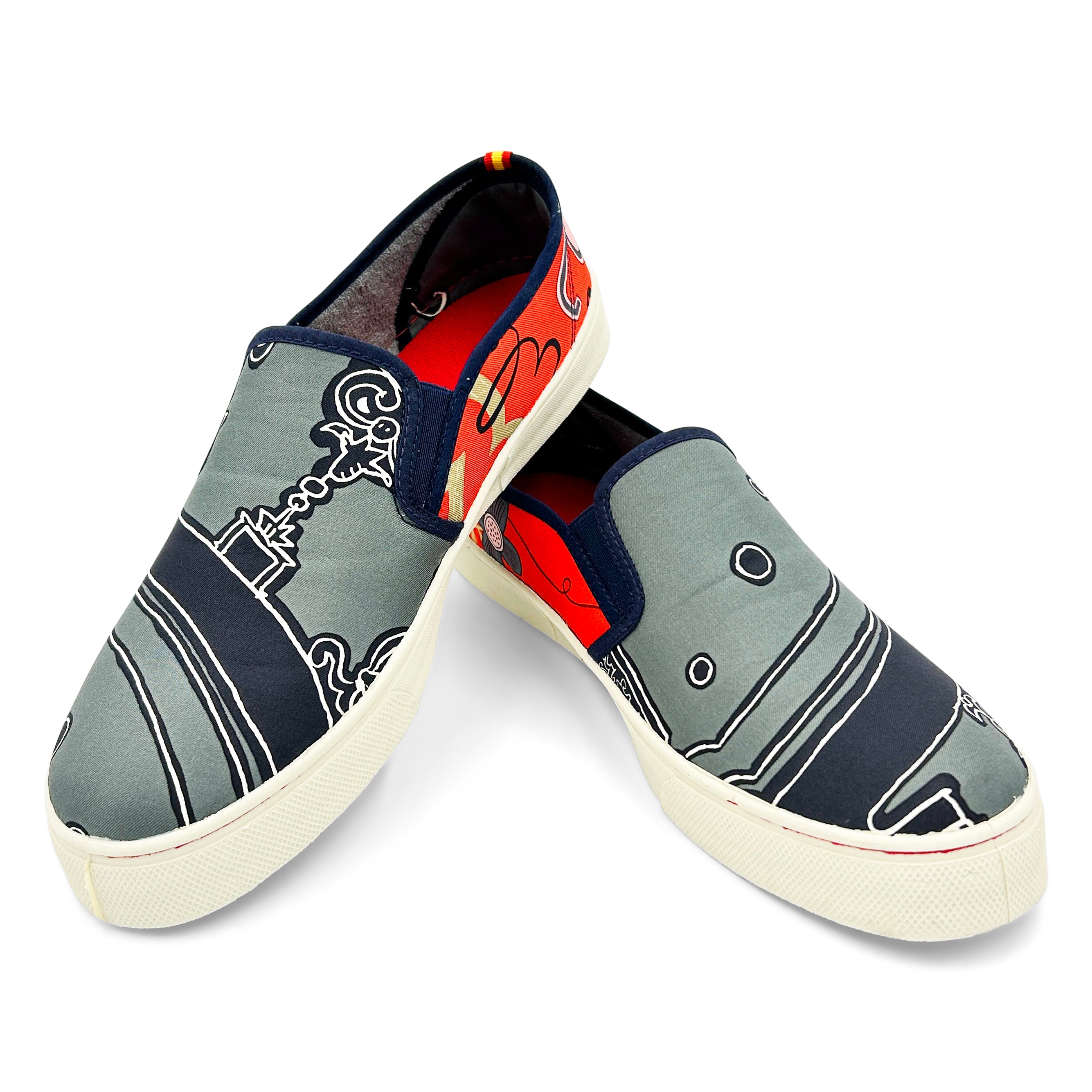 SERIO CONFESSIONS Orange Sneaker