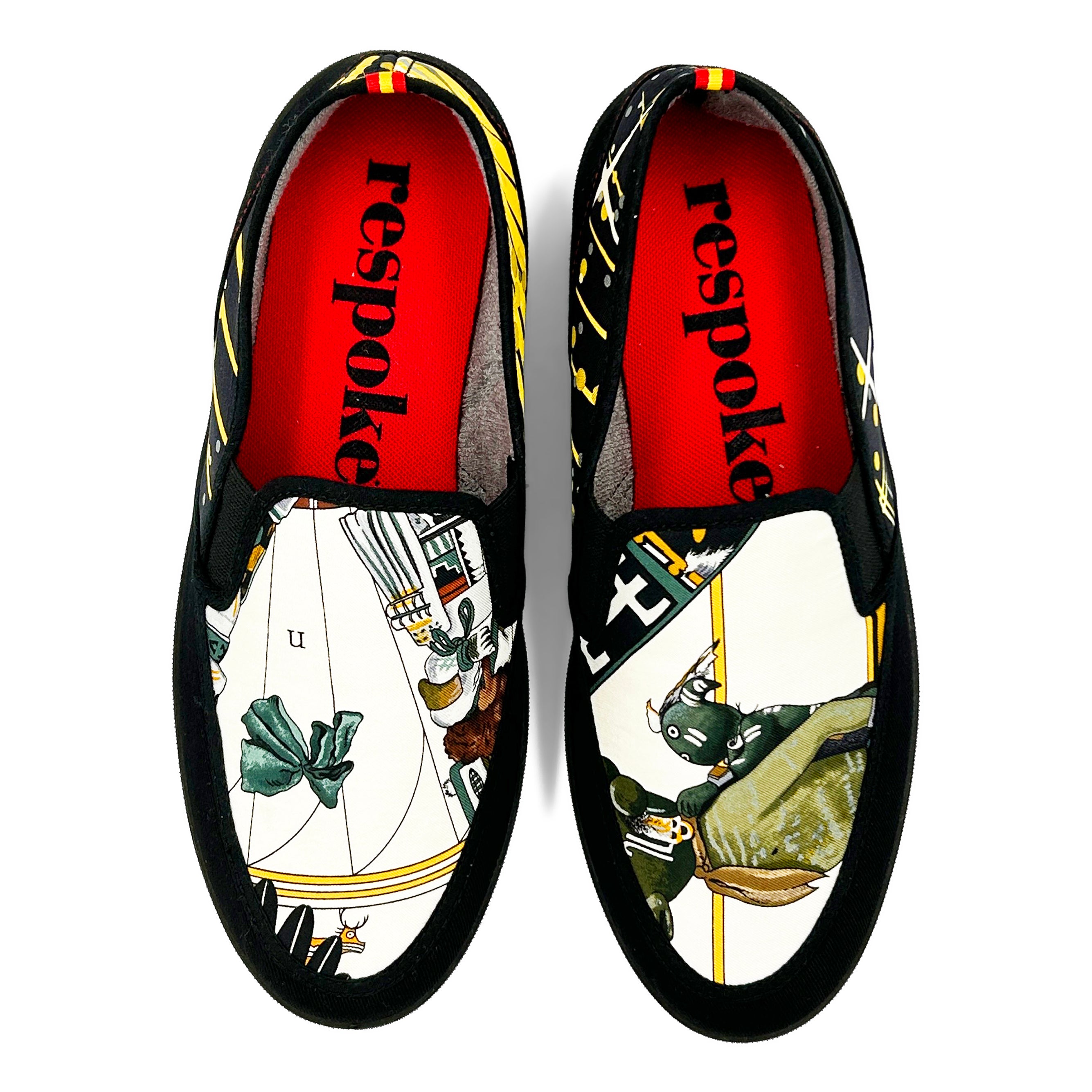 KACHINA KELLY Yellow/Black Sport Loafer