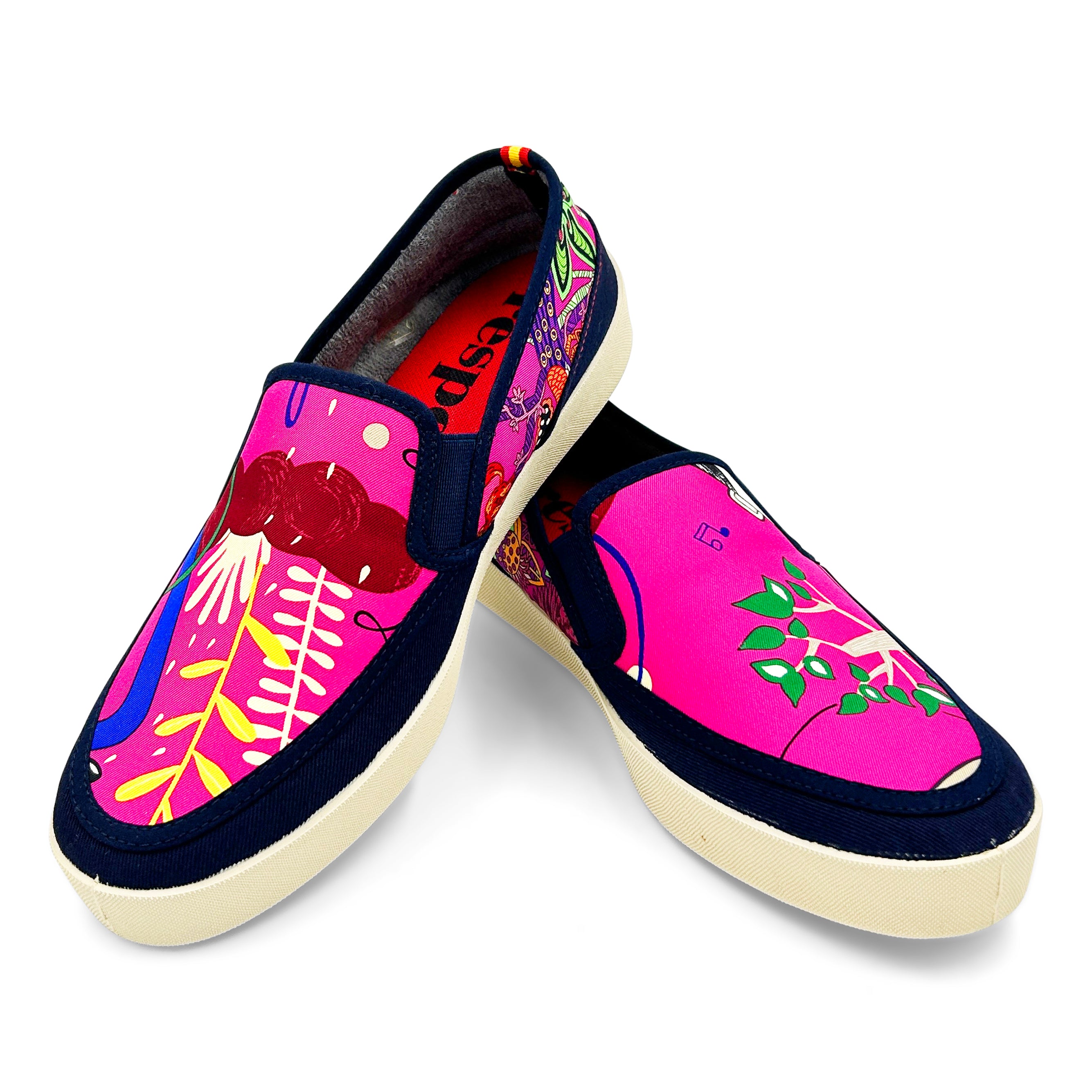 CONFESSIONS FORÊT Pink Sport Loafer