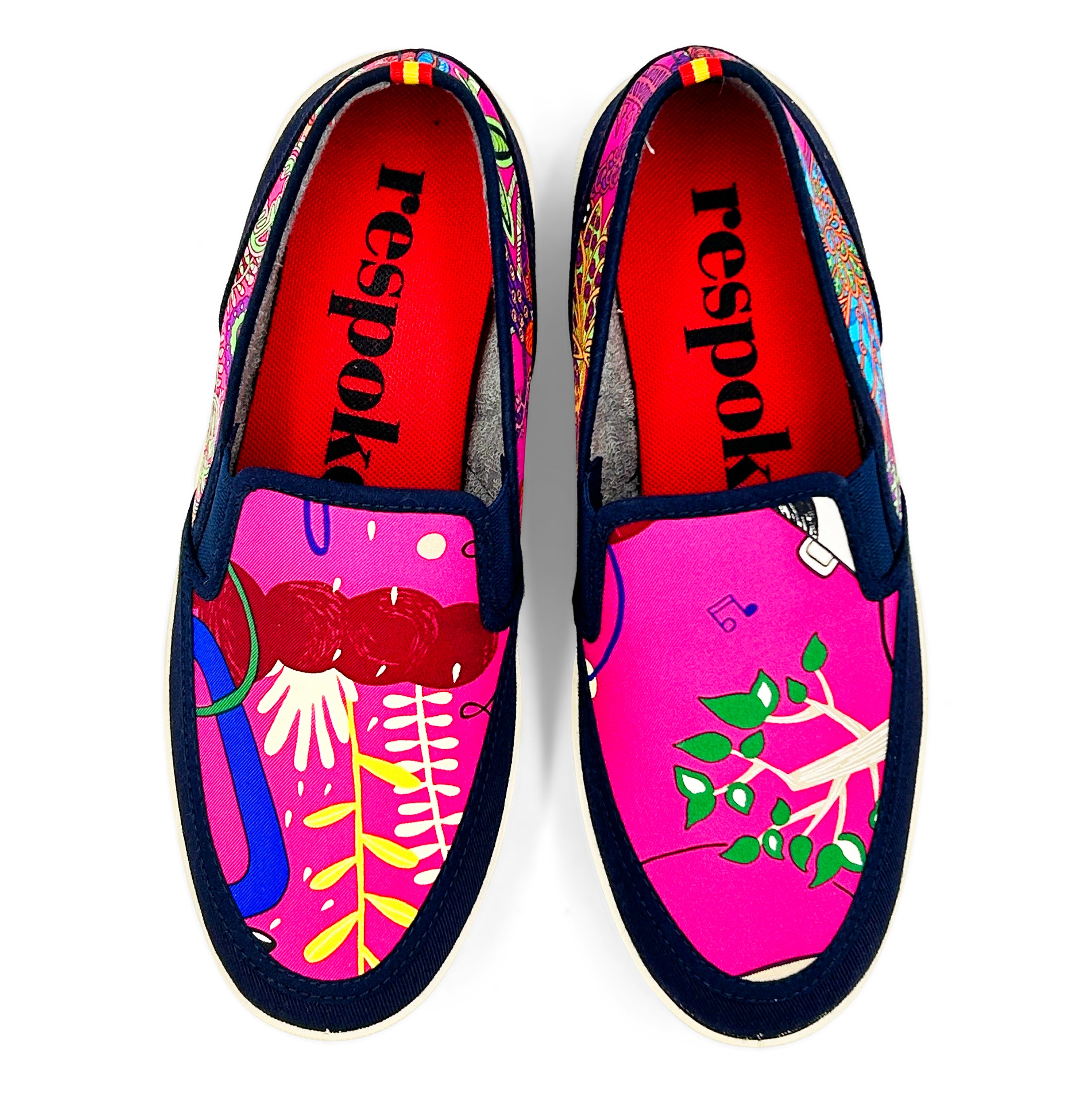 CONFESSIONS FORÊT Pink Sport Loafer