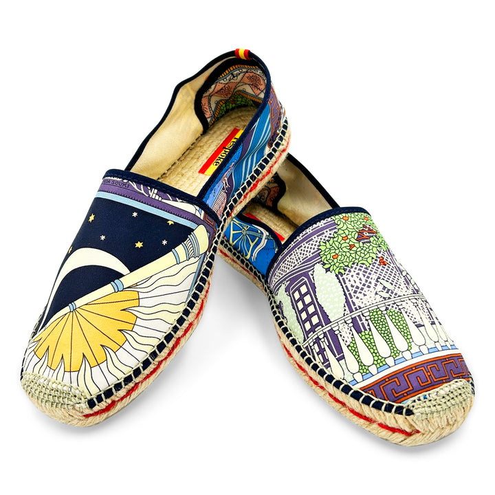 CURIOSITE Blue Classic Espadrilles