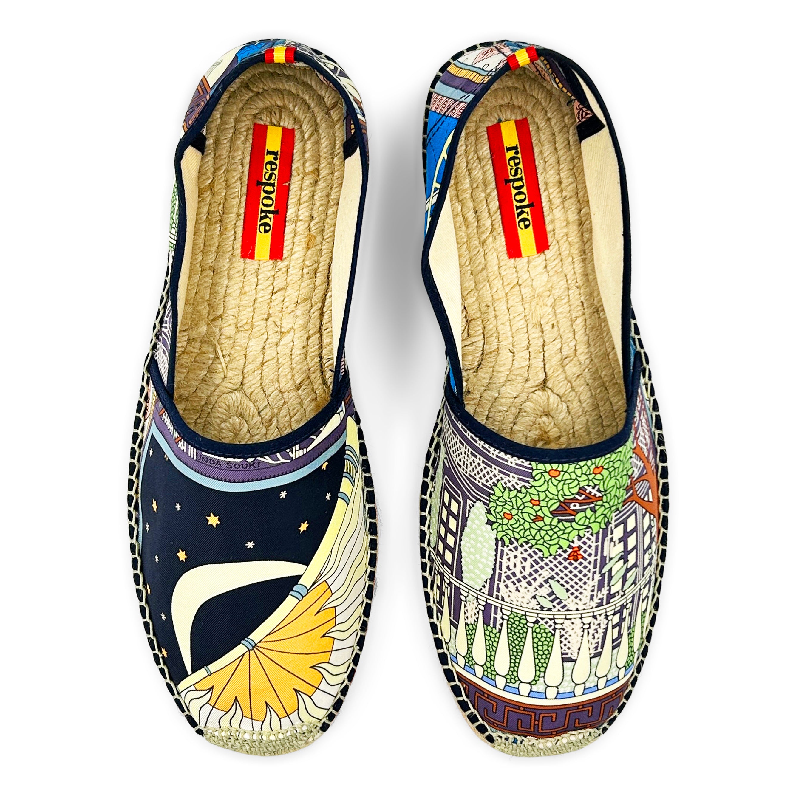 CURIOSITE Blue Classic Espadrilles