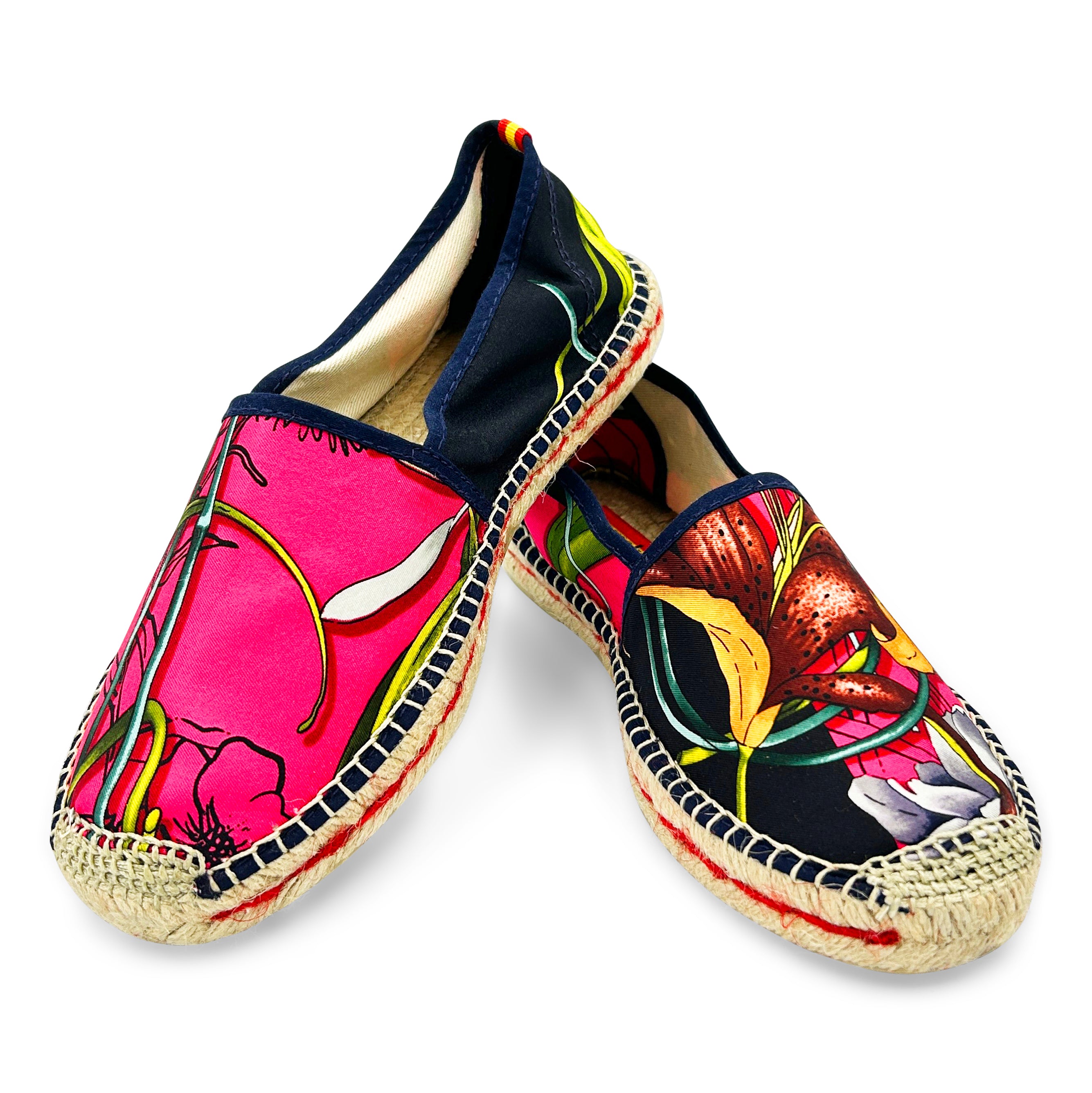 FRIDA Magenta Classic Espadrilles