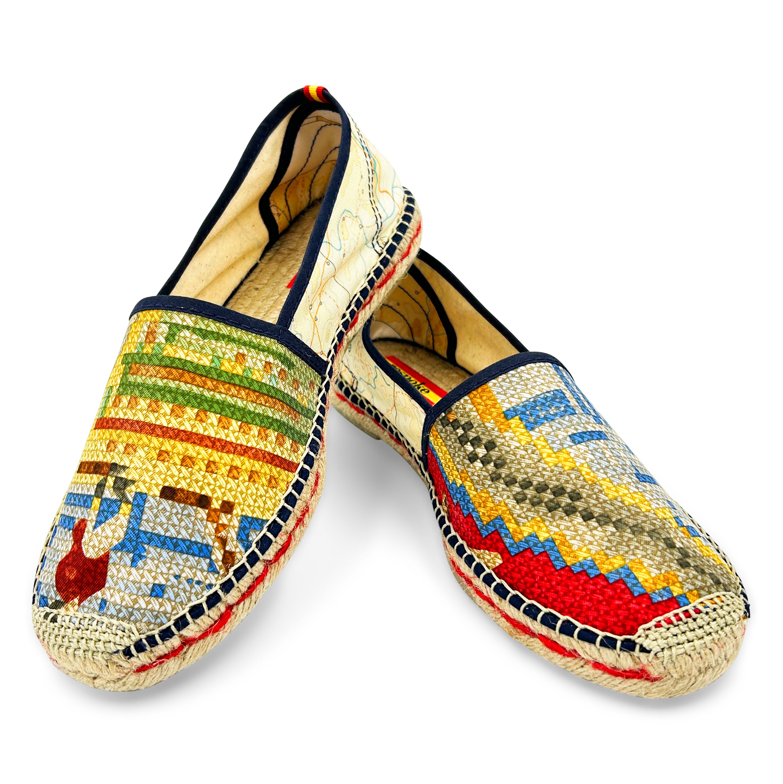 COURSES CARTE Red Classic Espadrilles