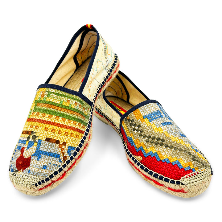 COURSES CARTE Red Classic Espadrilles