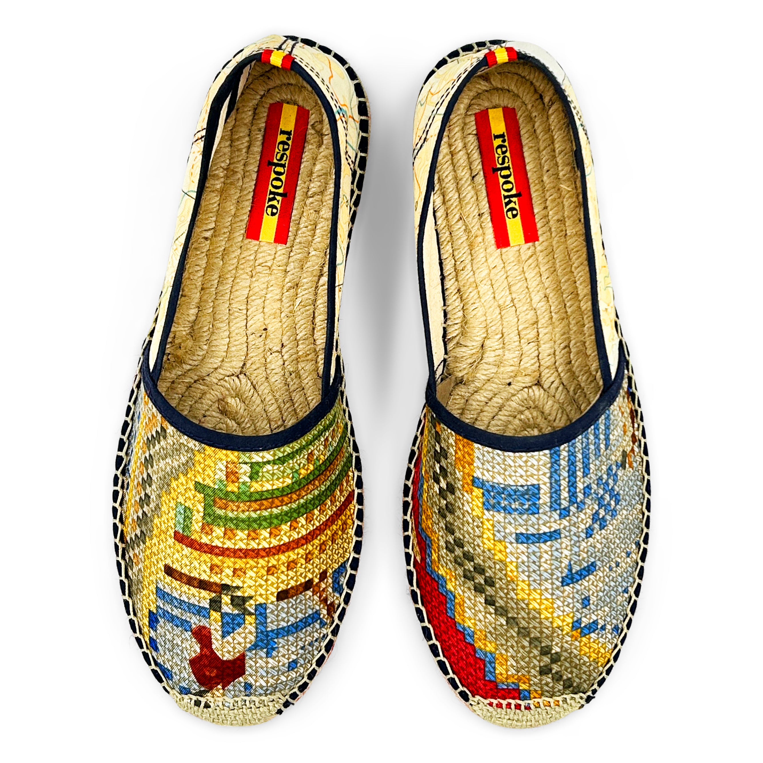 COURSES CARTE Red Classic Espadrilles