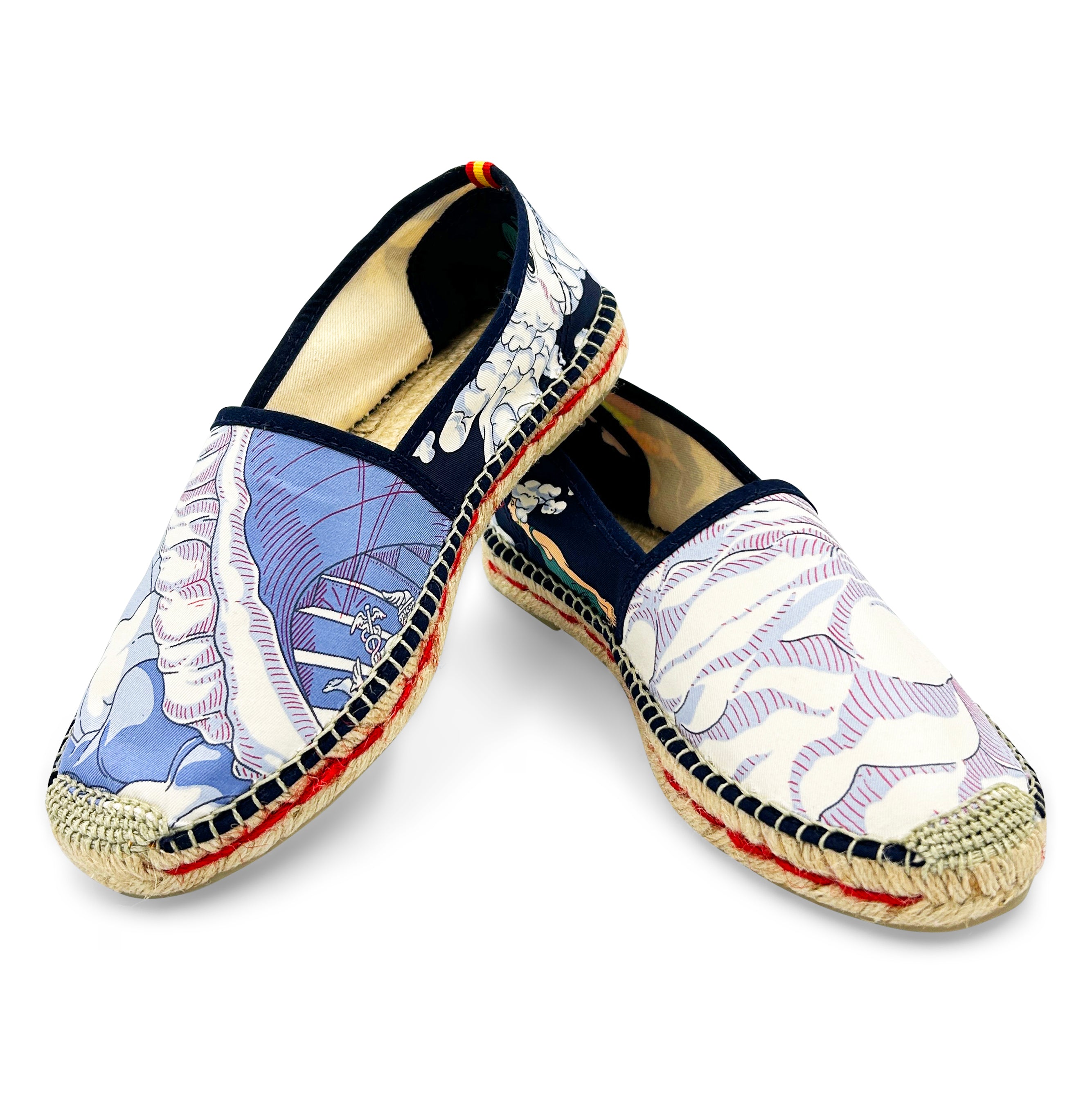 NUAGE Blue Classic Espadrilles