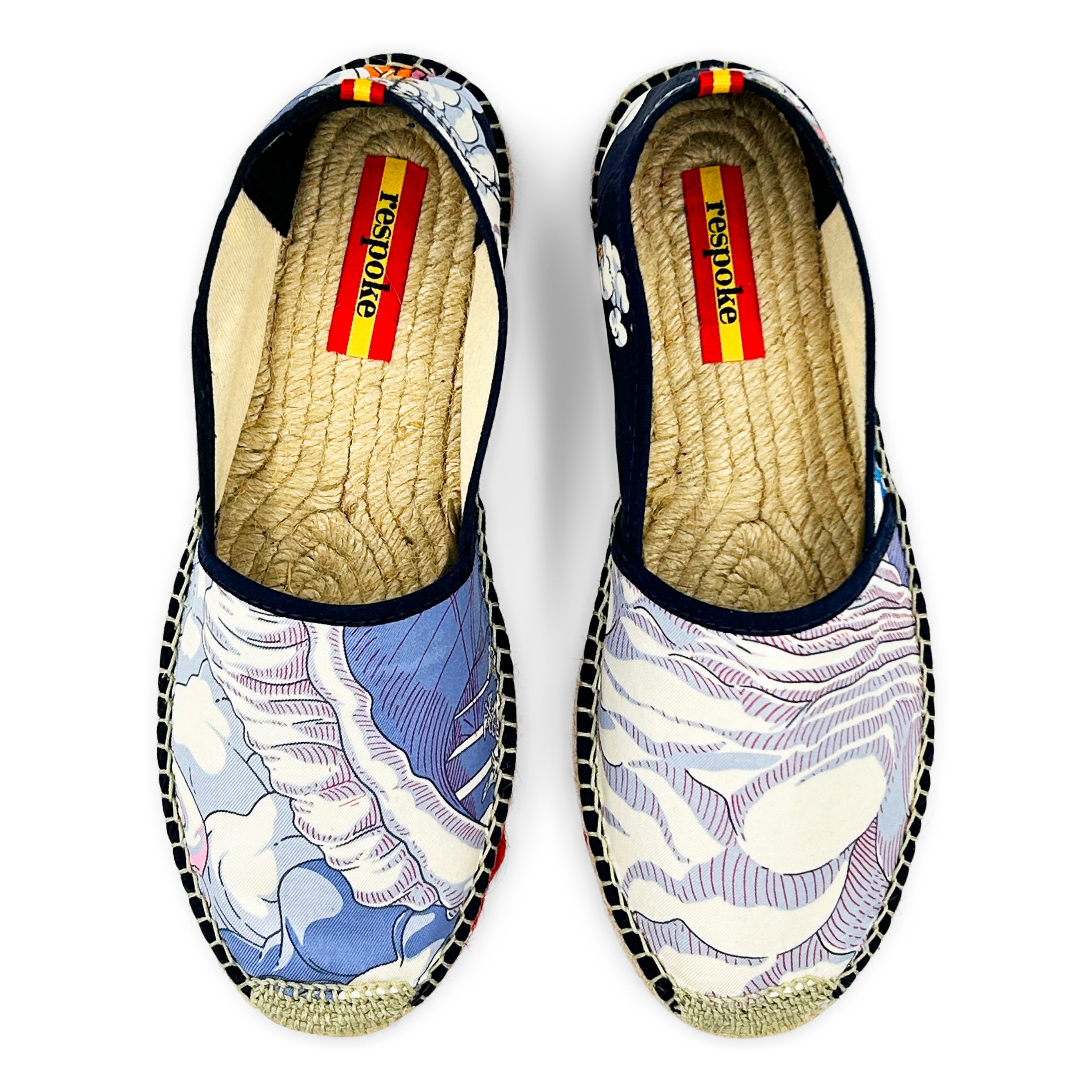 NUAGE Blue Classic Espadrilles