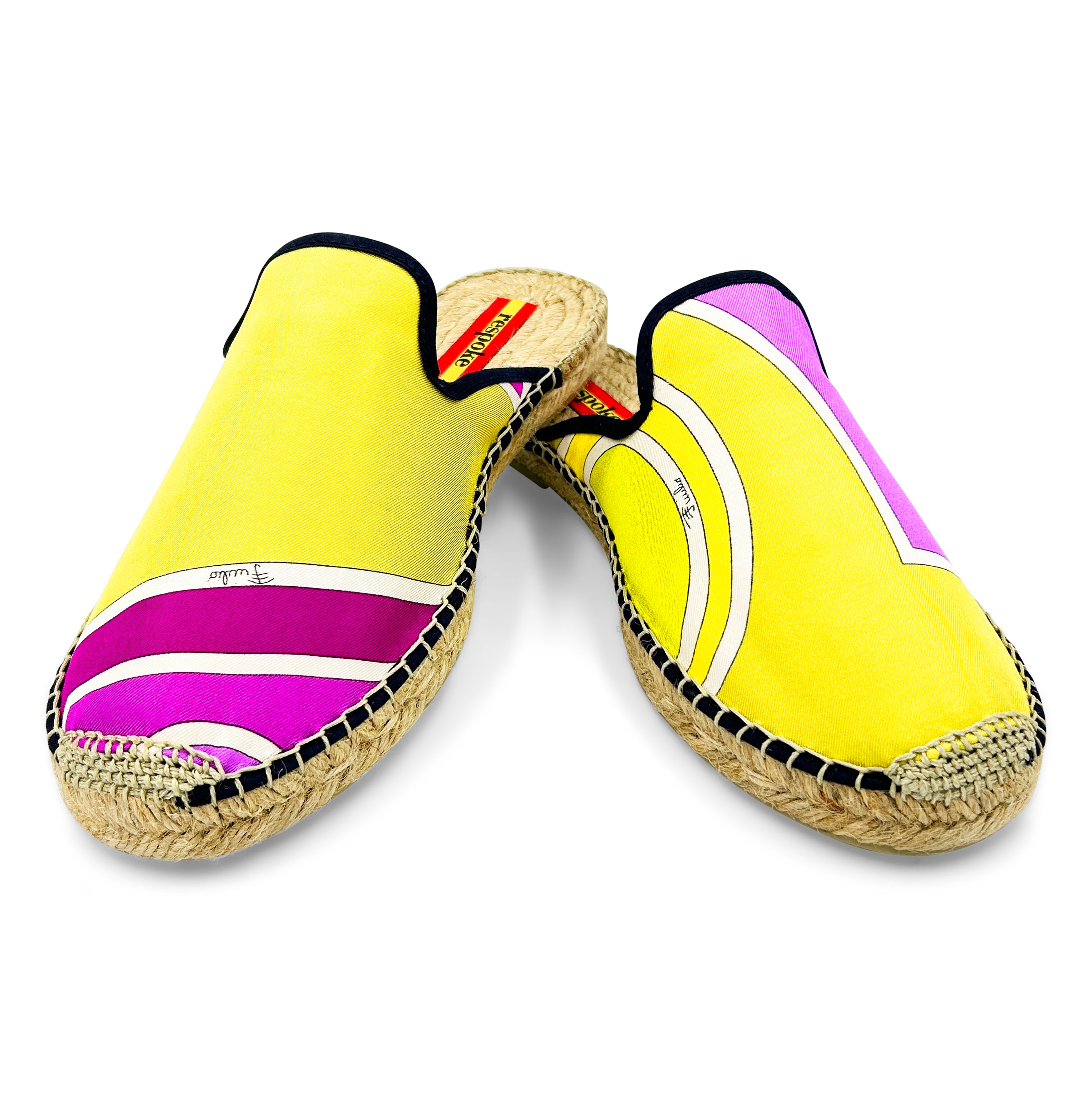 BEHAR Fuchsia Mule Espadrilles - Main Image