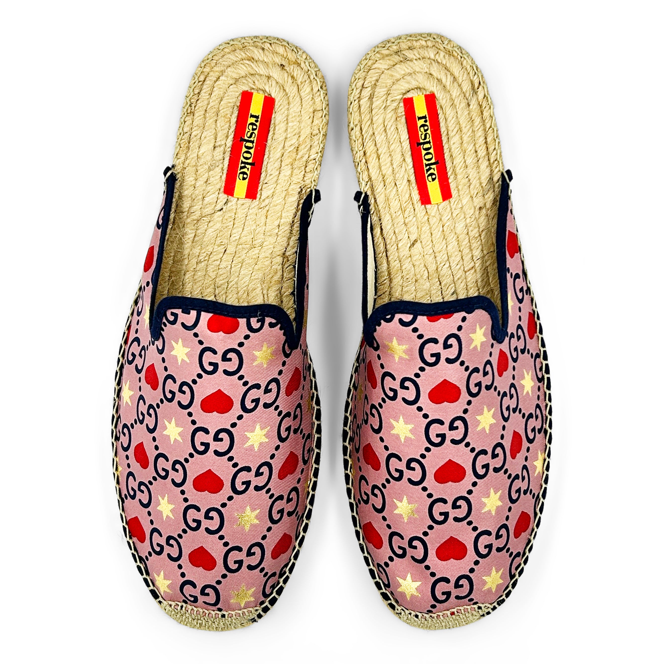 CUORE Pink Mule Espadrilles