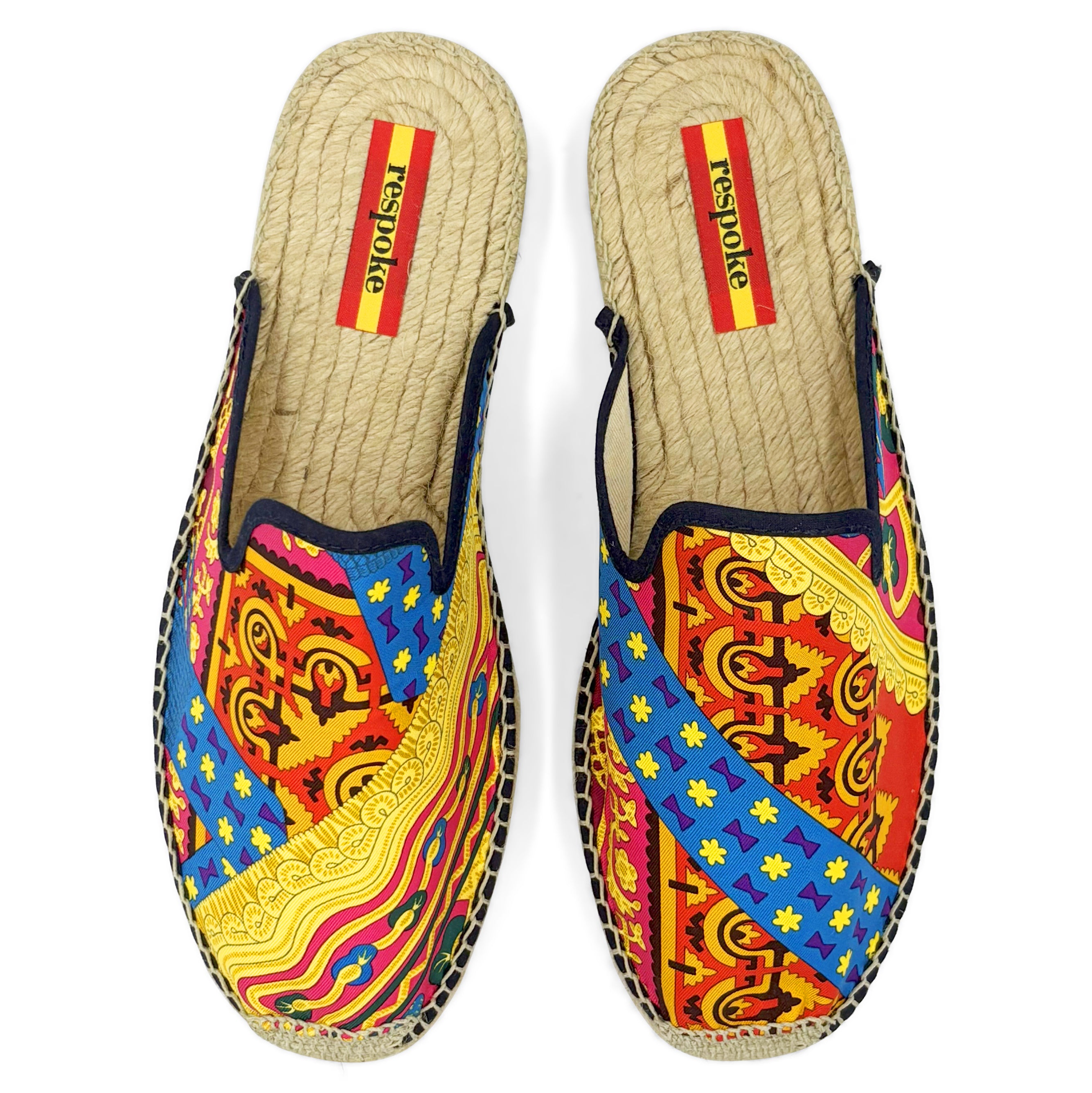 JOSÉ ANTONIO Red Mule Espadrilles