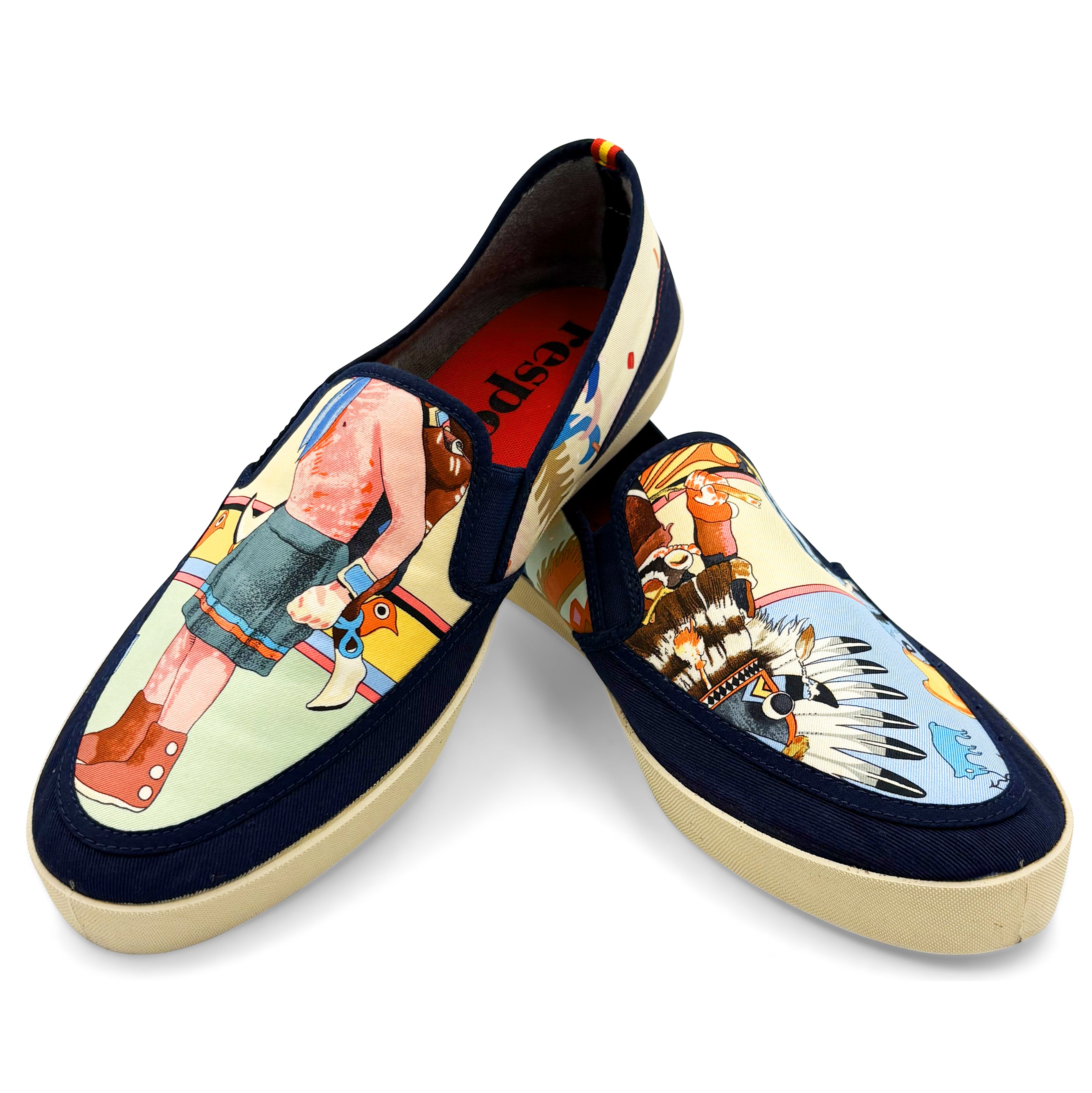 KACHINA FETE Blue Sport Loafer