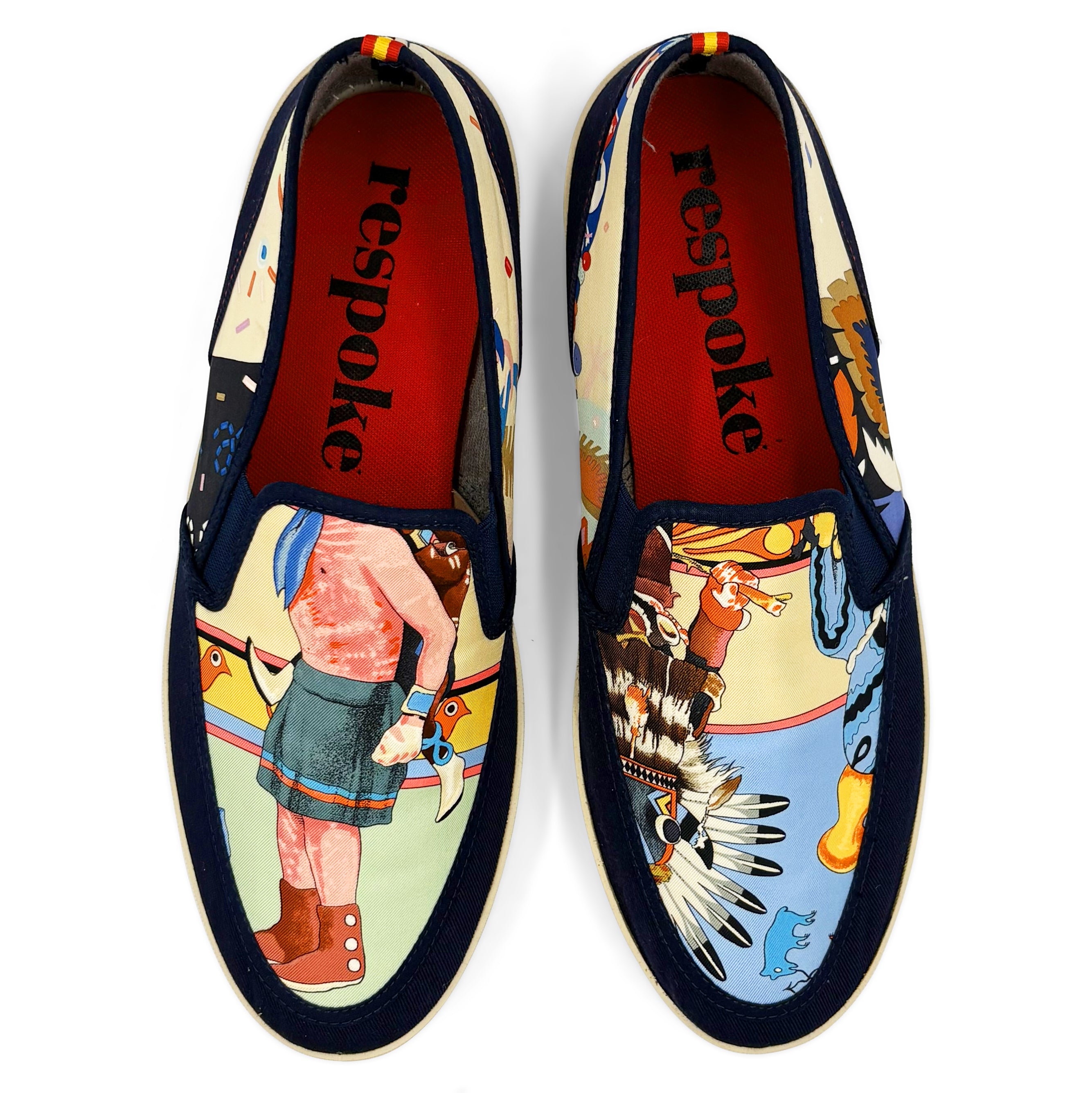 KACHINA FETE Blue Sport Loafer