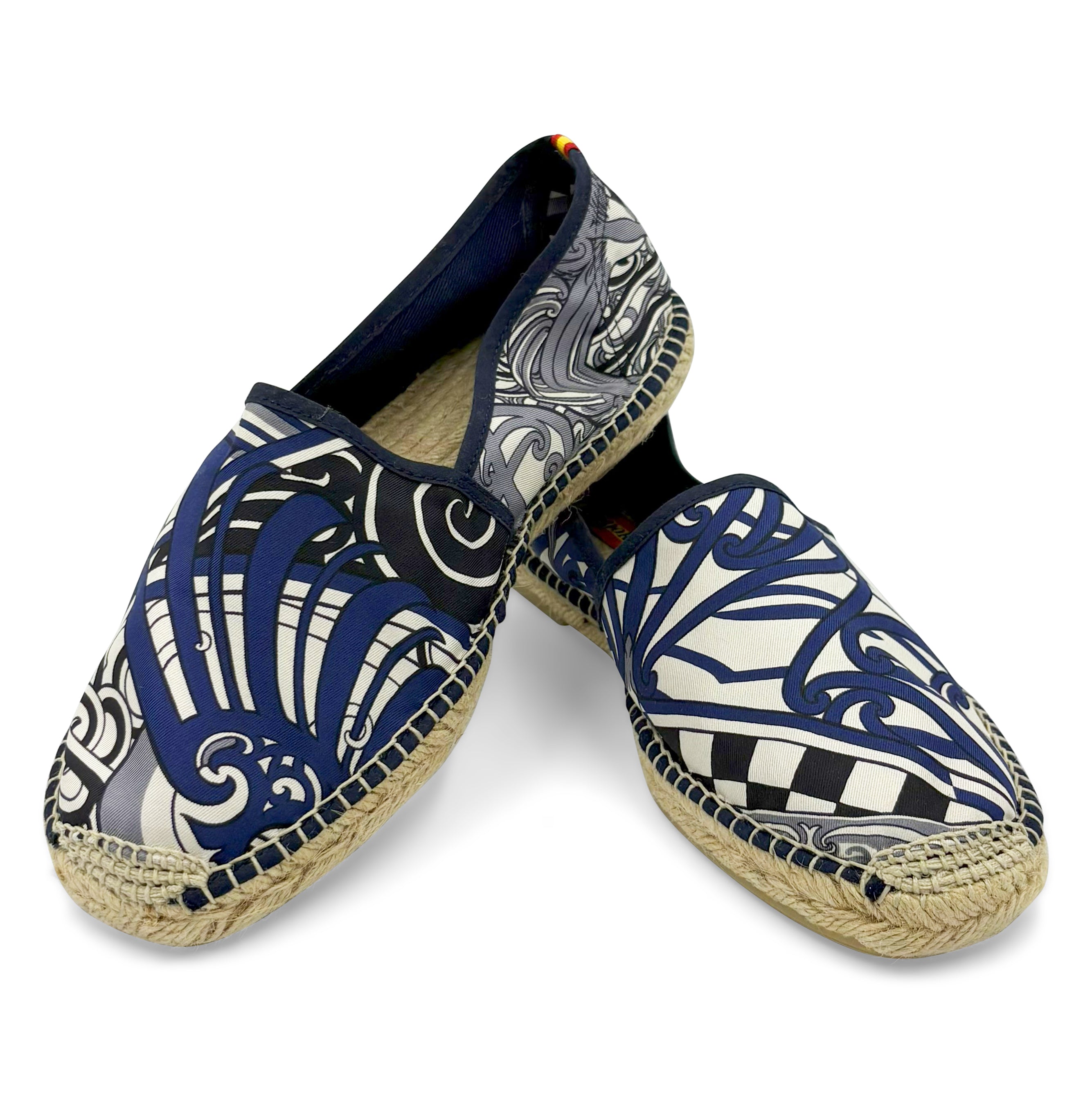 KAWA Blue Classic Espadrilles