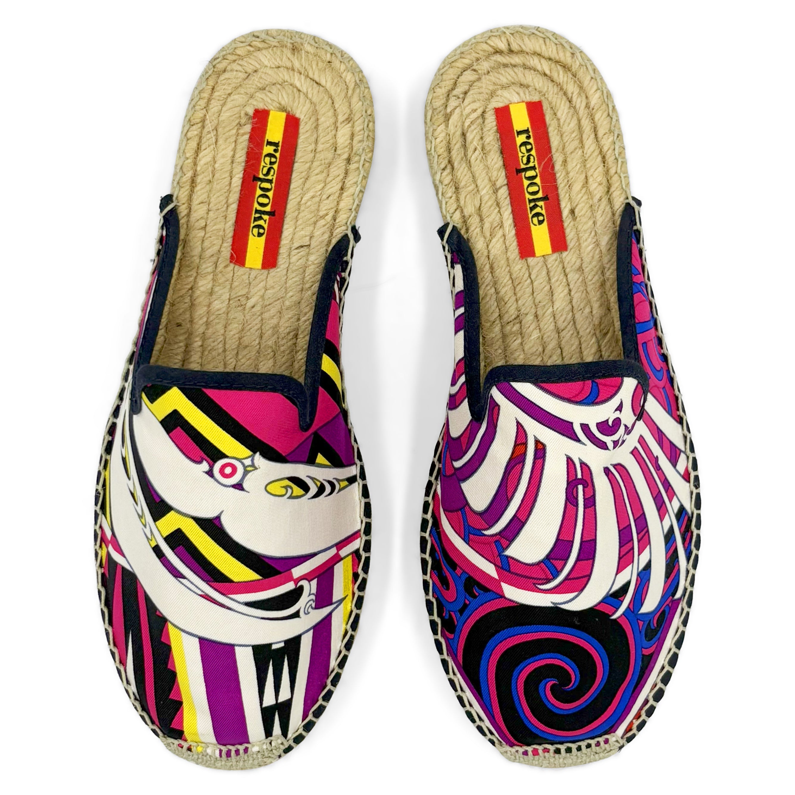 KAWA Fuchsia Mule Espadrilles