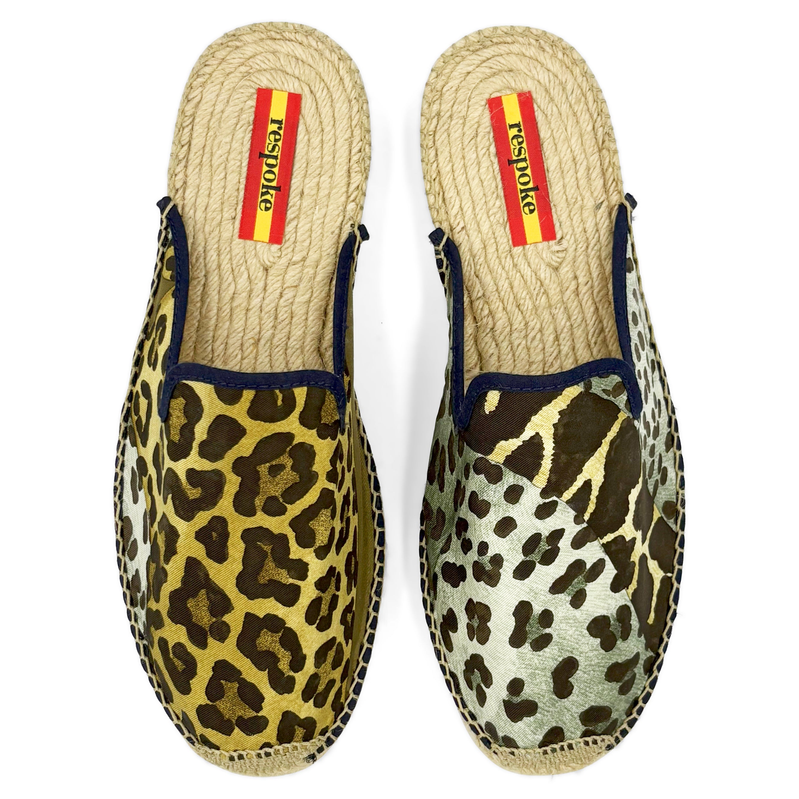 LEO Grey Mule Espadrilles