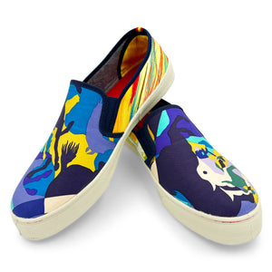 LIBRIS FEUX Blue Sneaker