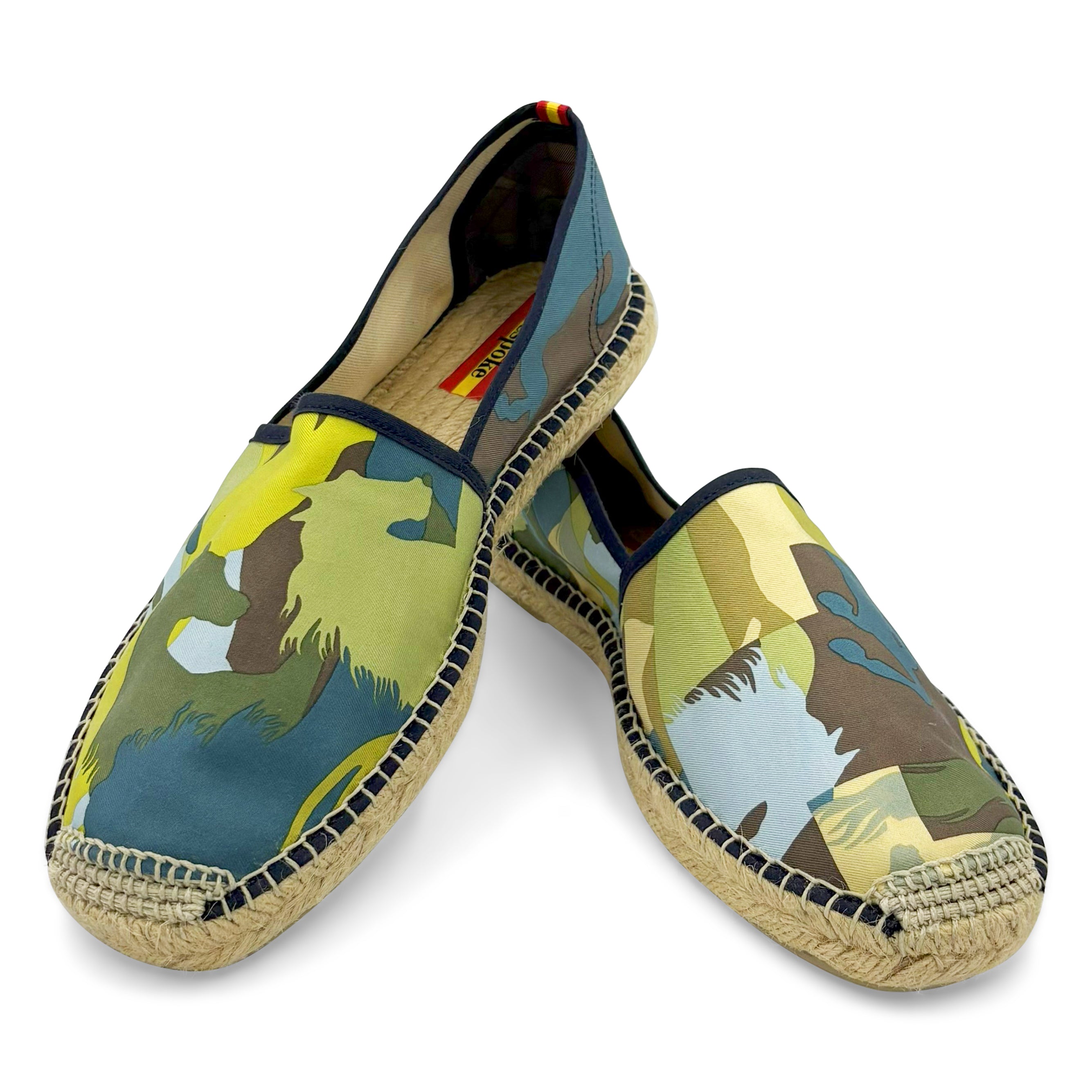 LIBRIS Green Classic Espadrilles