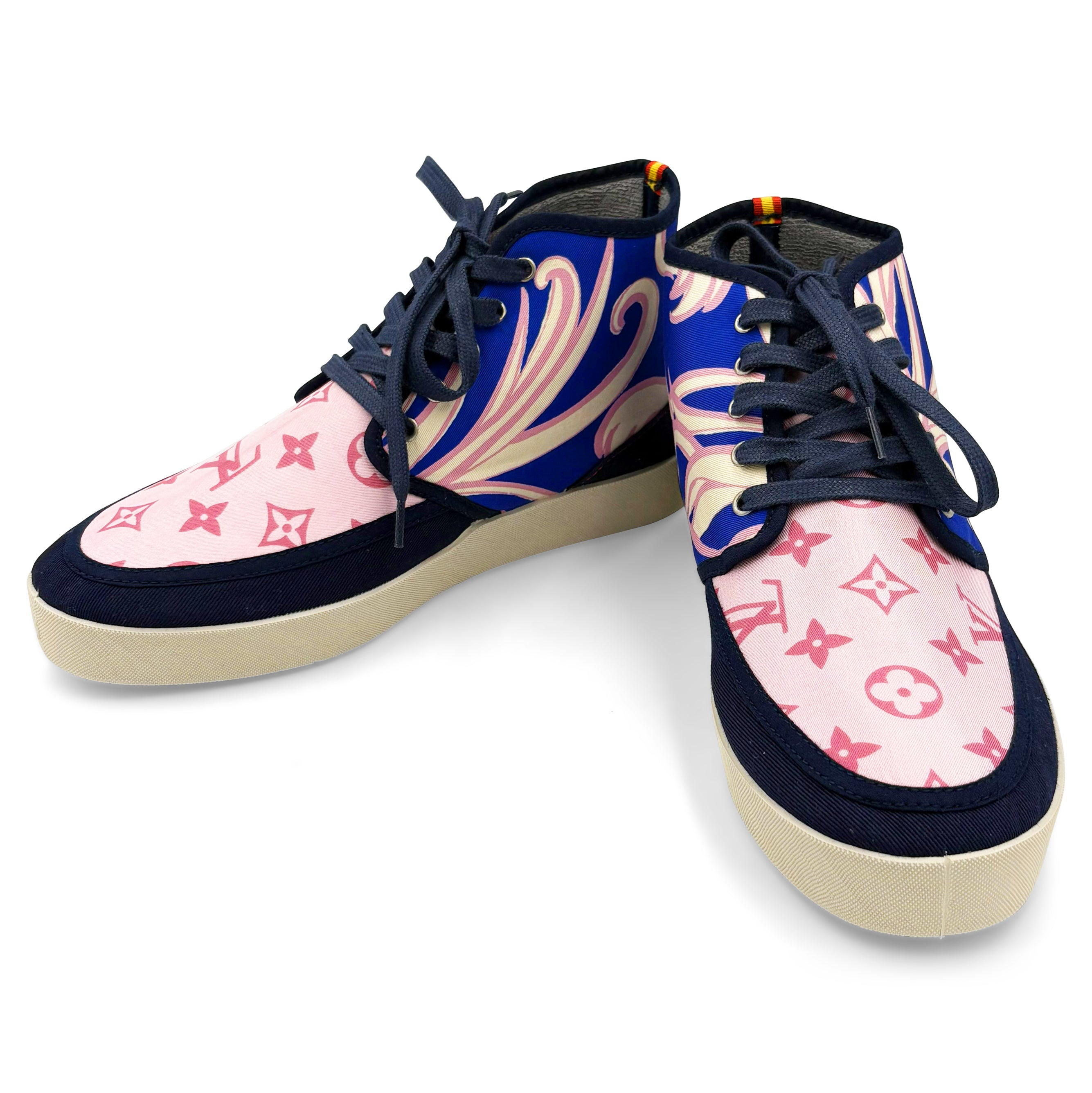 LOUIS CLEMENTE Pink Sport Hi-Top