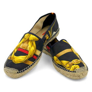 MANEGE Black Classic Espadrilles