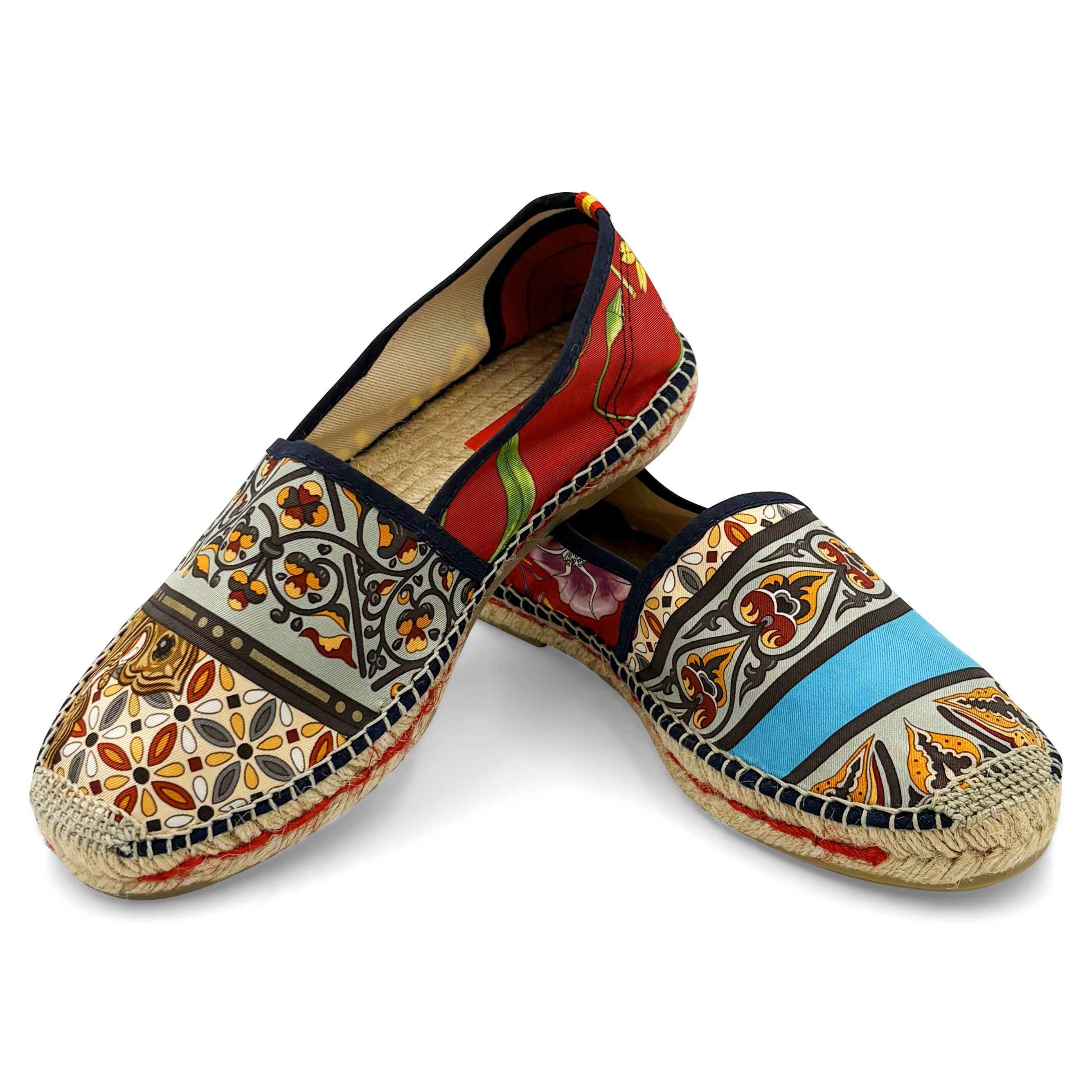 MIO CIEL Red Classic Espadrilles
