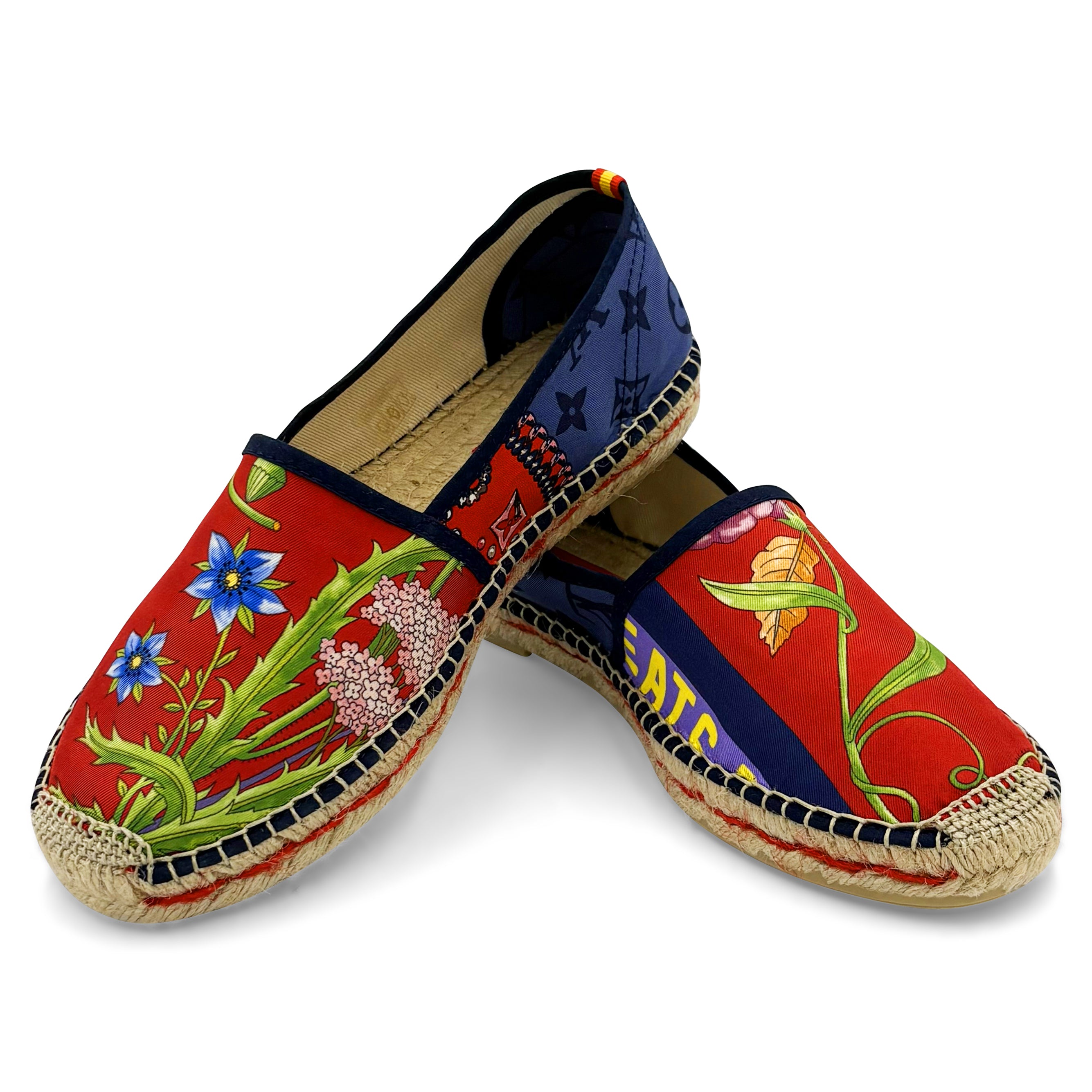 MIO LOUIS Red Classic Espadrilles