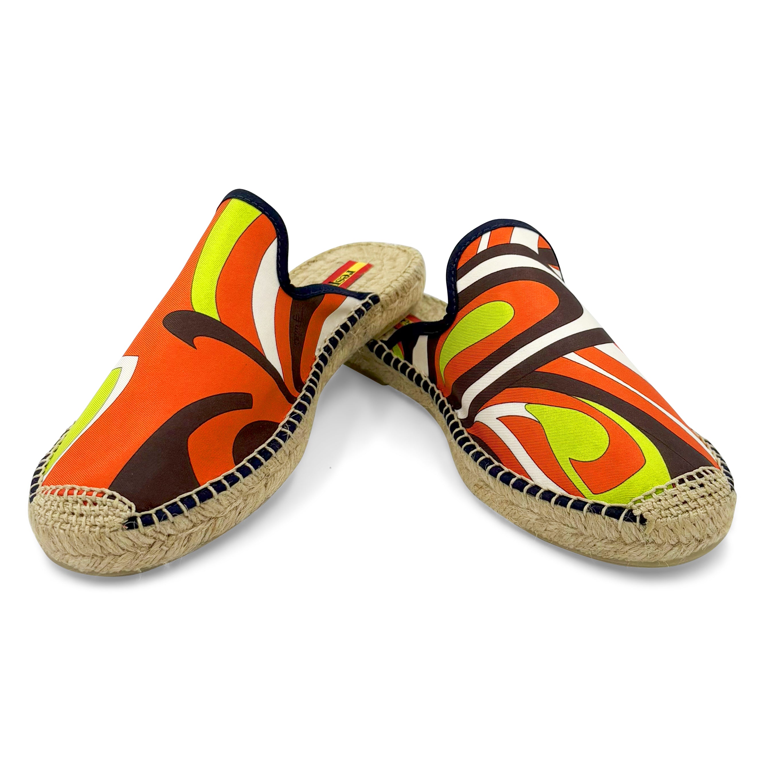 OLIVA Green Mule Espadrilles
