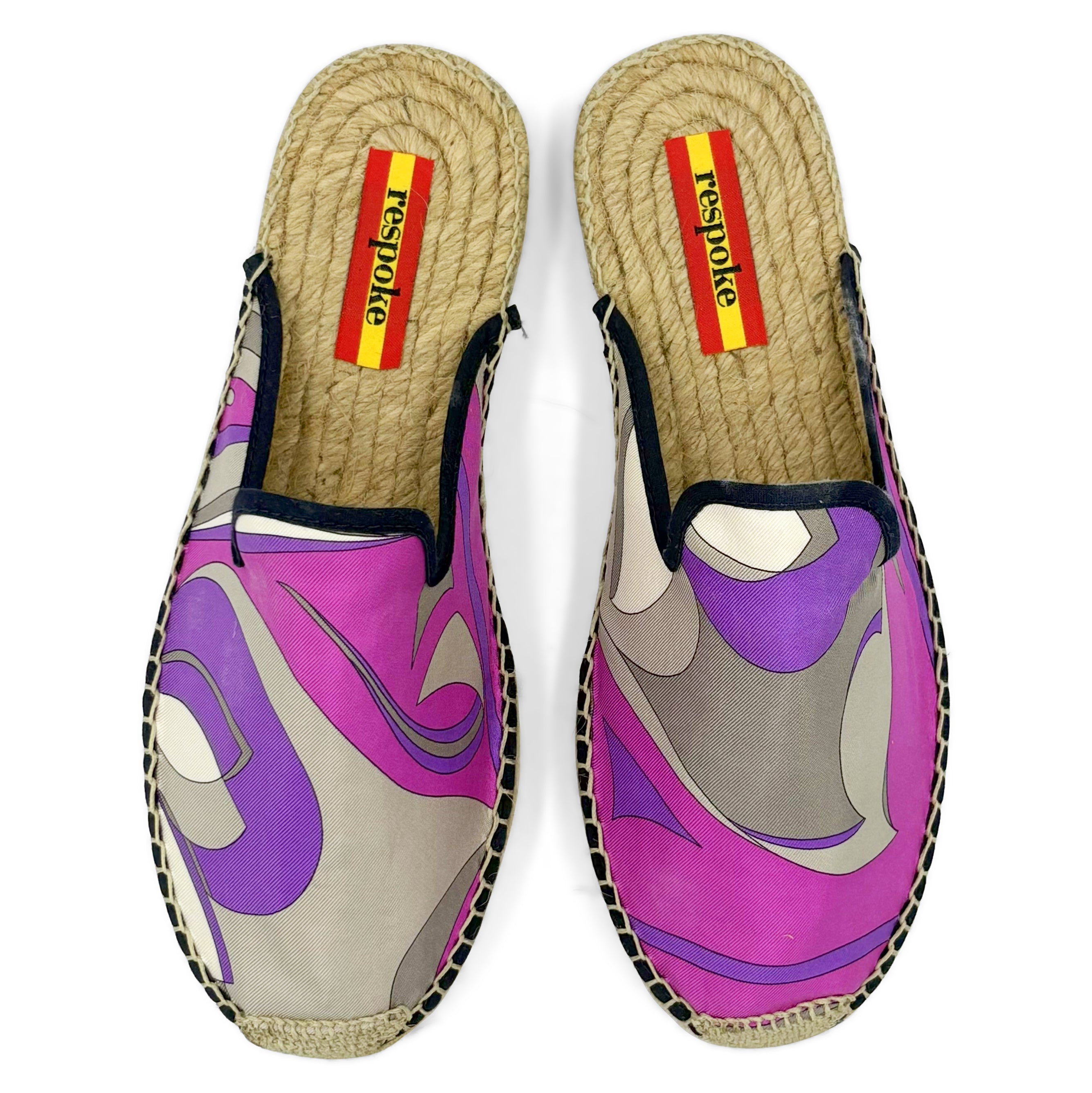 PEPE Purple Mule Espadrilles