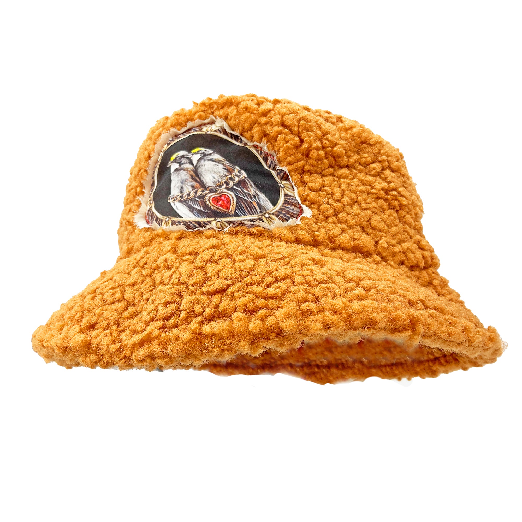 Orange Teddy Bucket Hat