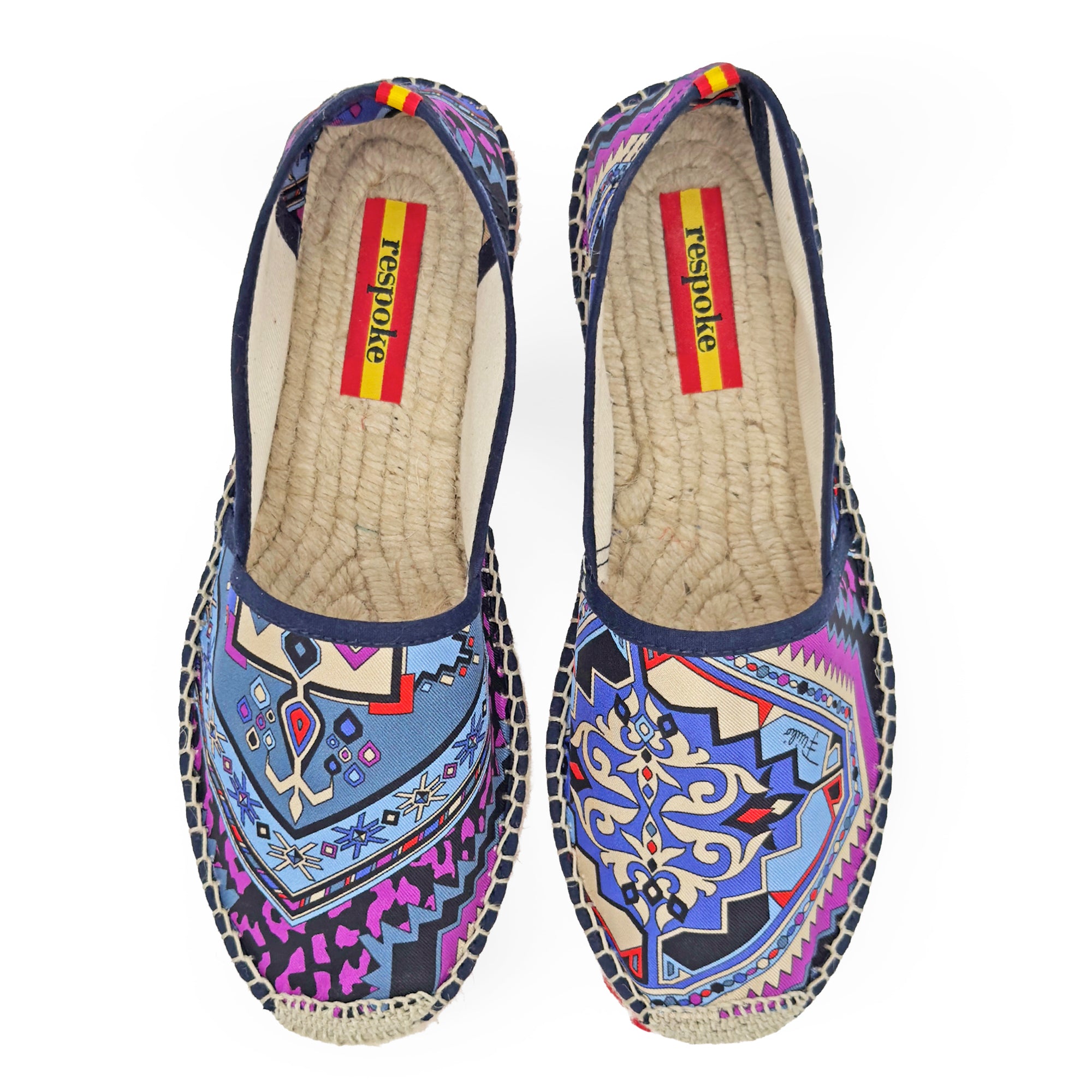 PRISMA Purple Platform Espadrilles