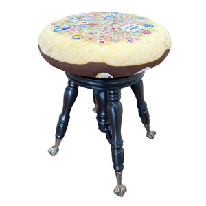 SULFURES - Respoked Vintage Piano Stool