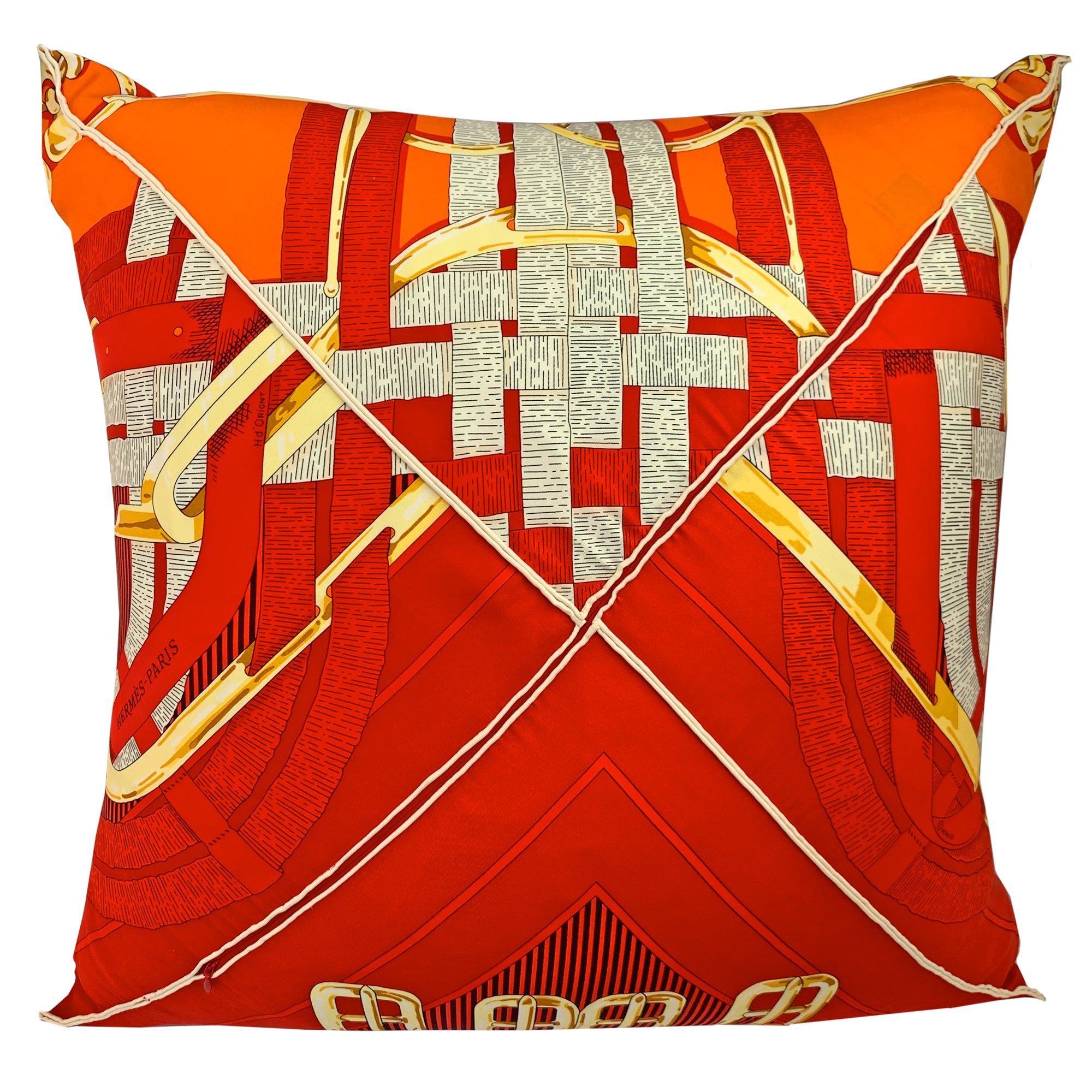 JOUETS - Respoked Maroon Throw Pillow