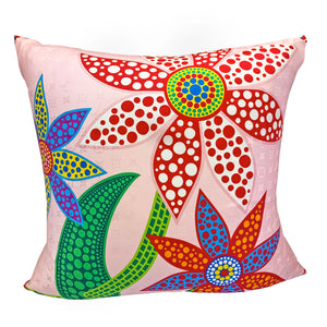 YAYOI - Respoked Pink Throw Pillow