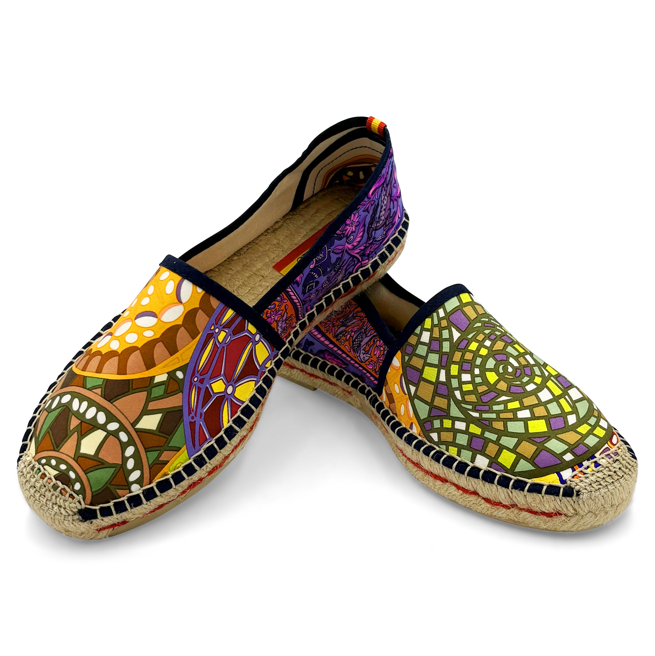 REVES CHASSE Purple Classic Espadrilles