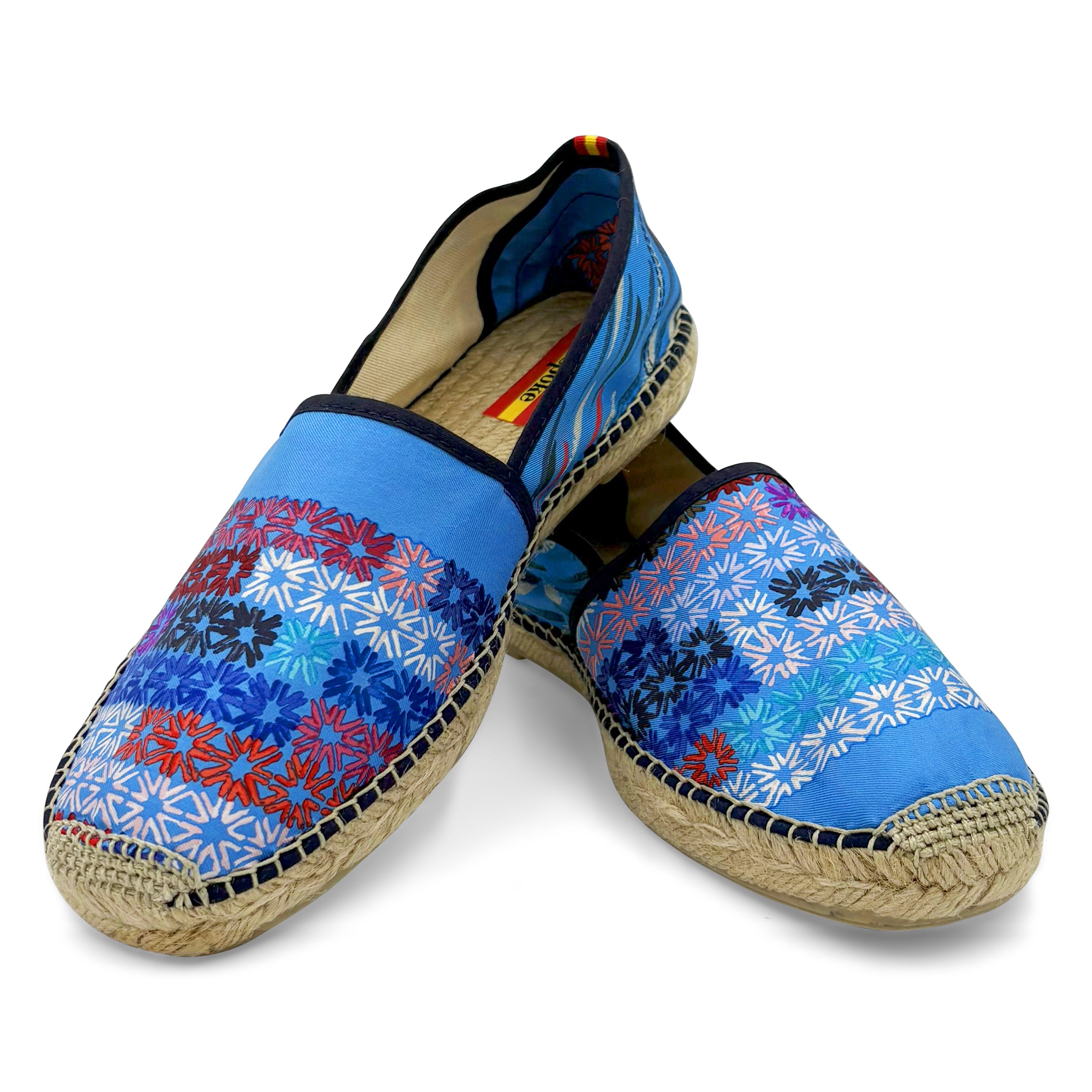 RHYTHM GLORIA Blue Classic Espadrilles