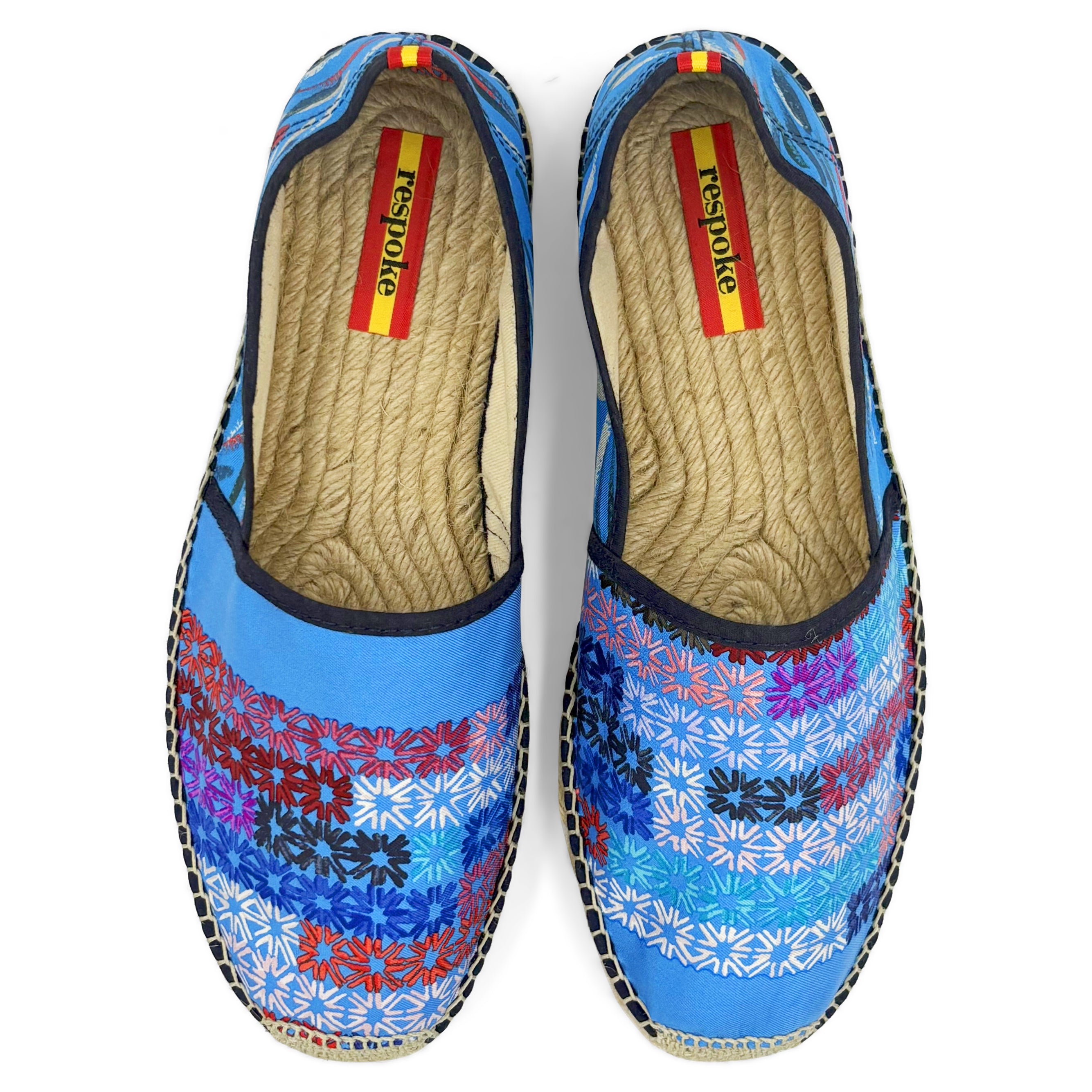RHYTHM GLORIA Blue Classic Espadrilles