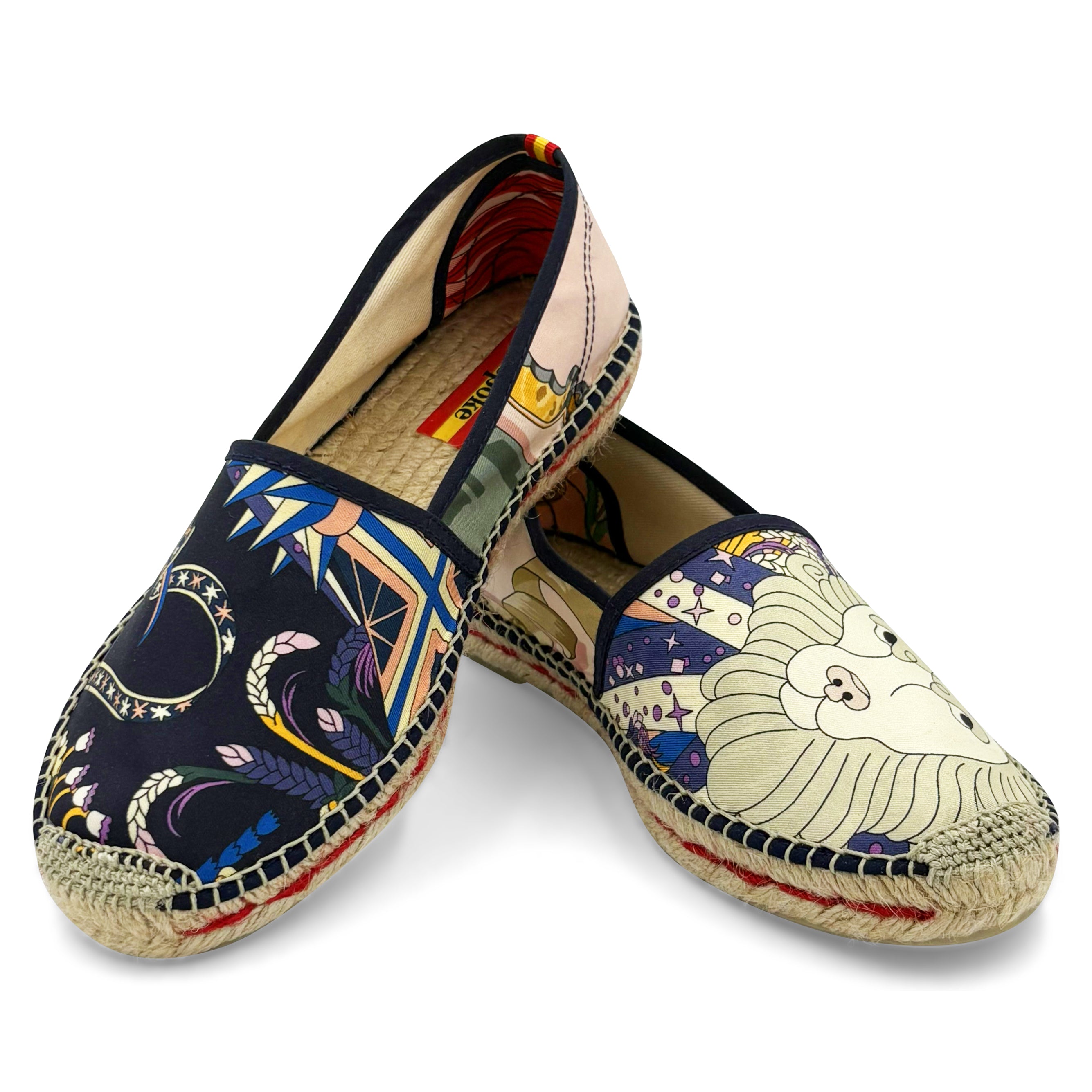 SAISONS COPEAUX Pink Classic Espadrilles