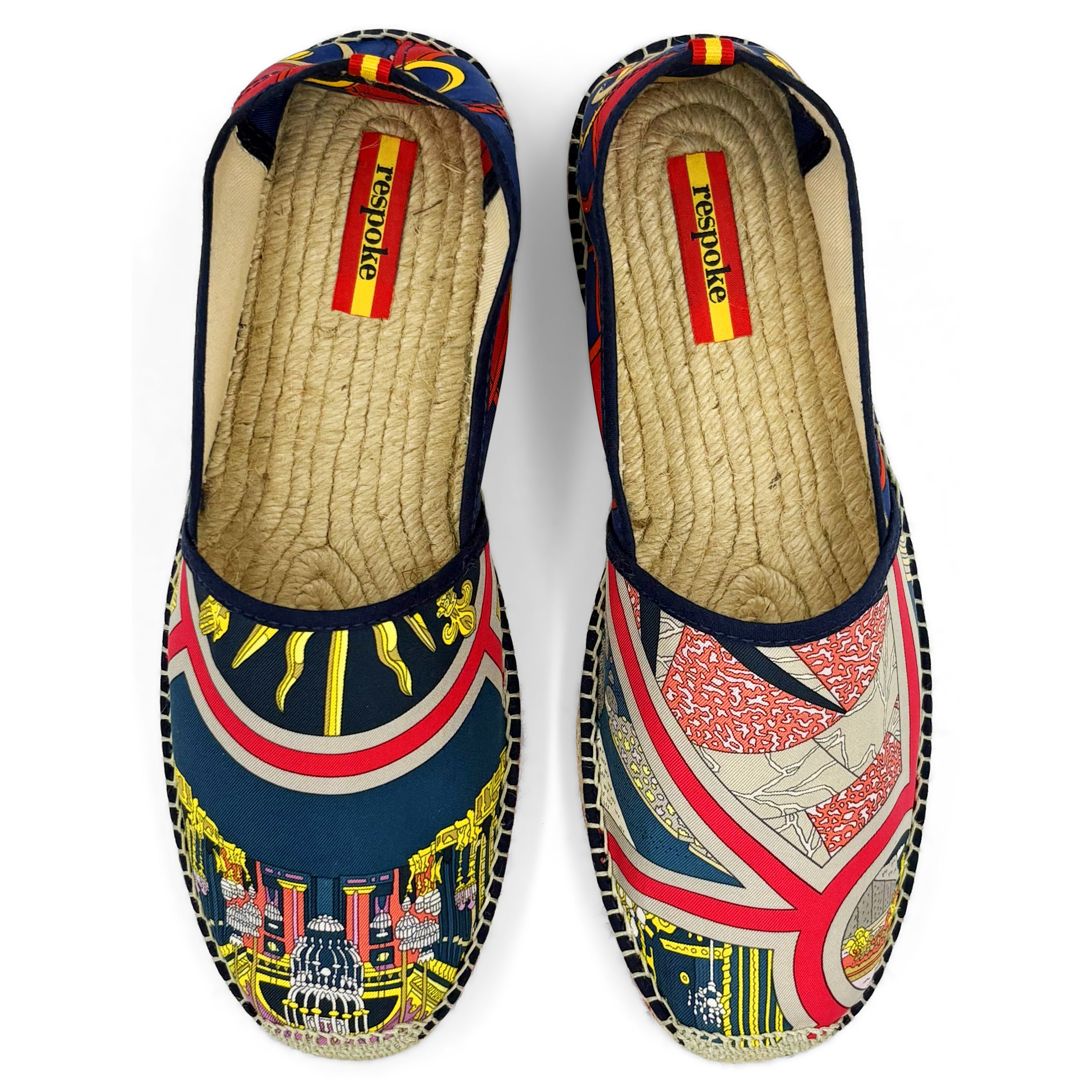 VERSAILLES RHOMBUS Red Classic Espadrilles