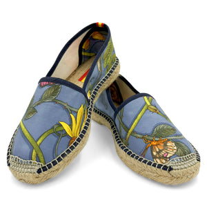 VIOLETA Blue Classic Espadrilles