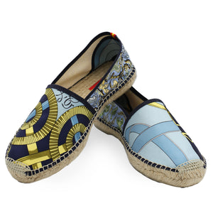 EPERON CHASSE Blue Classic Espadrilles