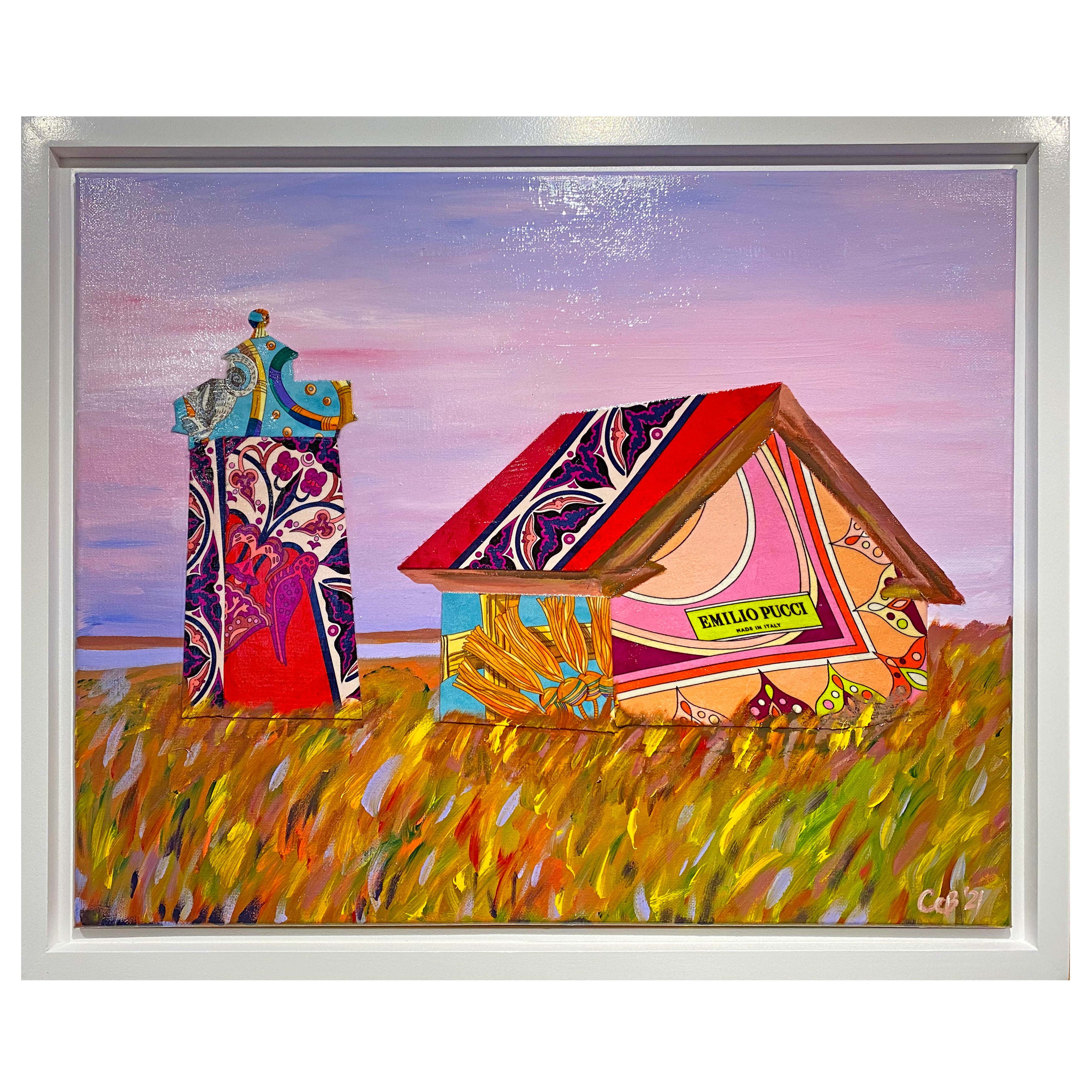 "Long Point" Collage - 20x16 Framed