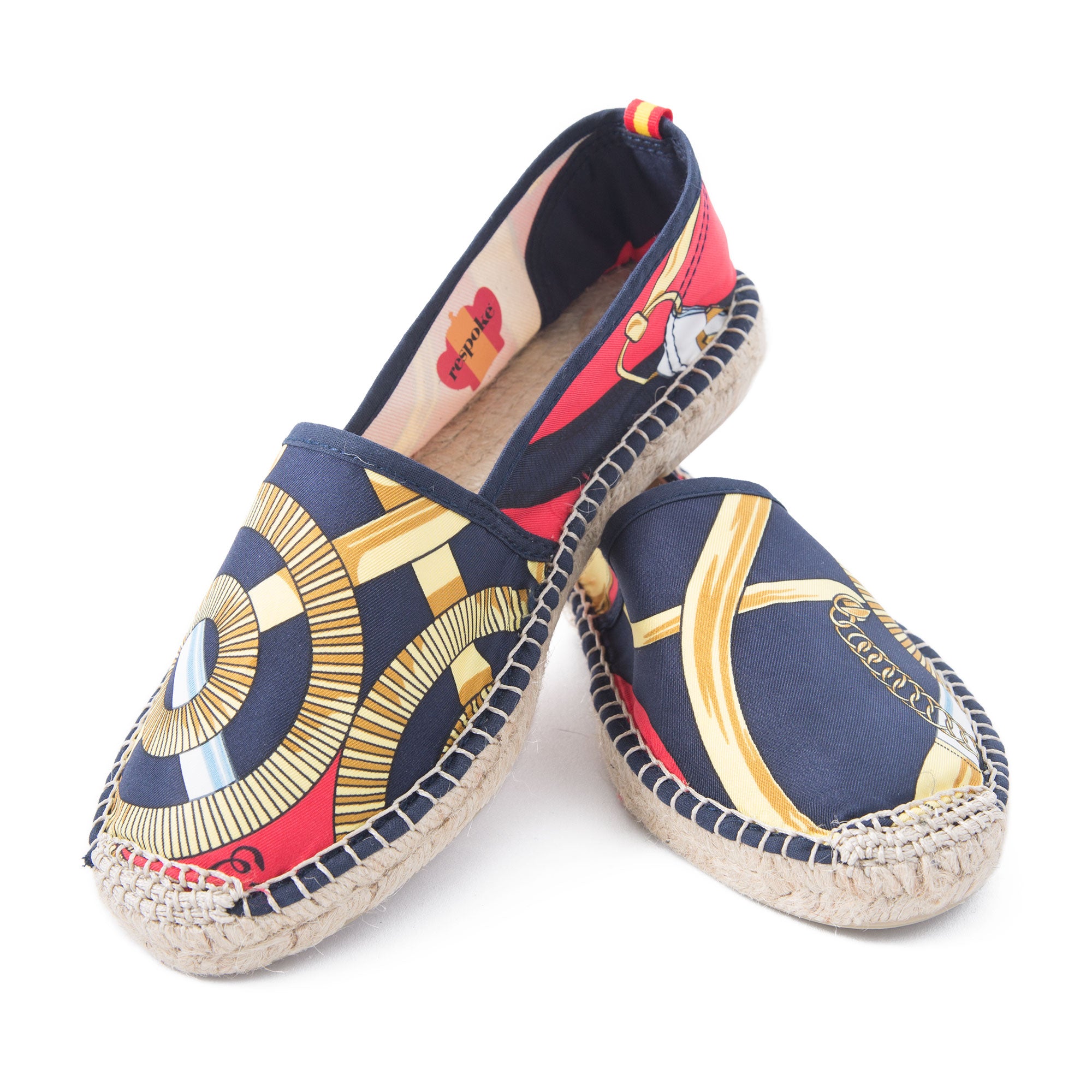 EPERON Red/Navy Classic Espadrilles
