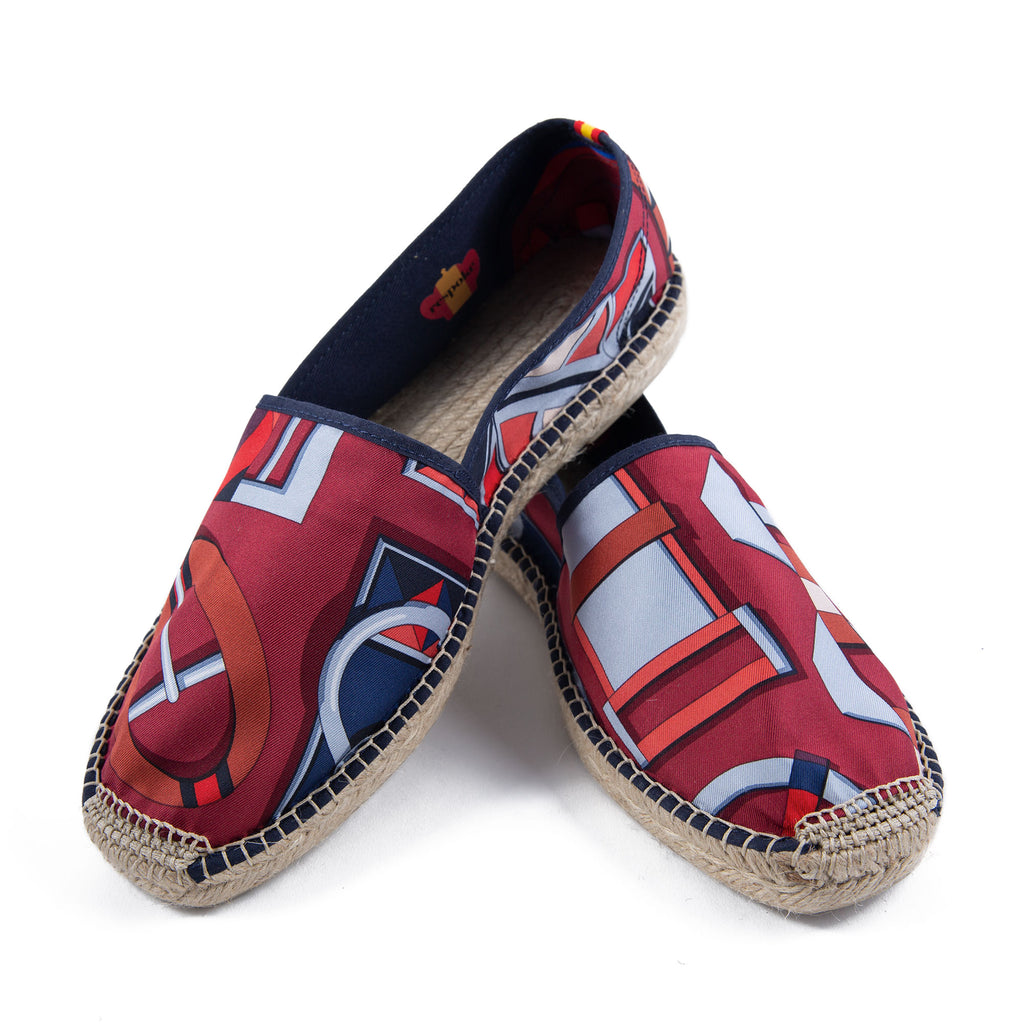 BOUCLES Red Classic Espadrilles