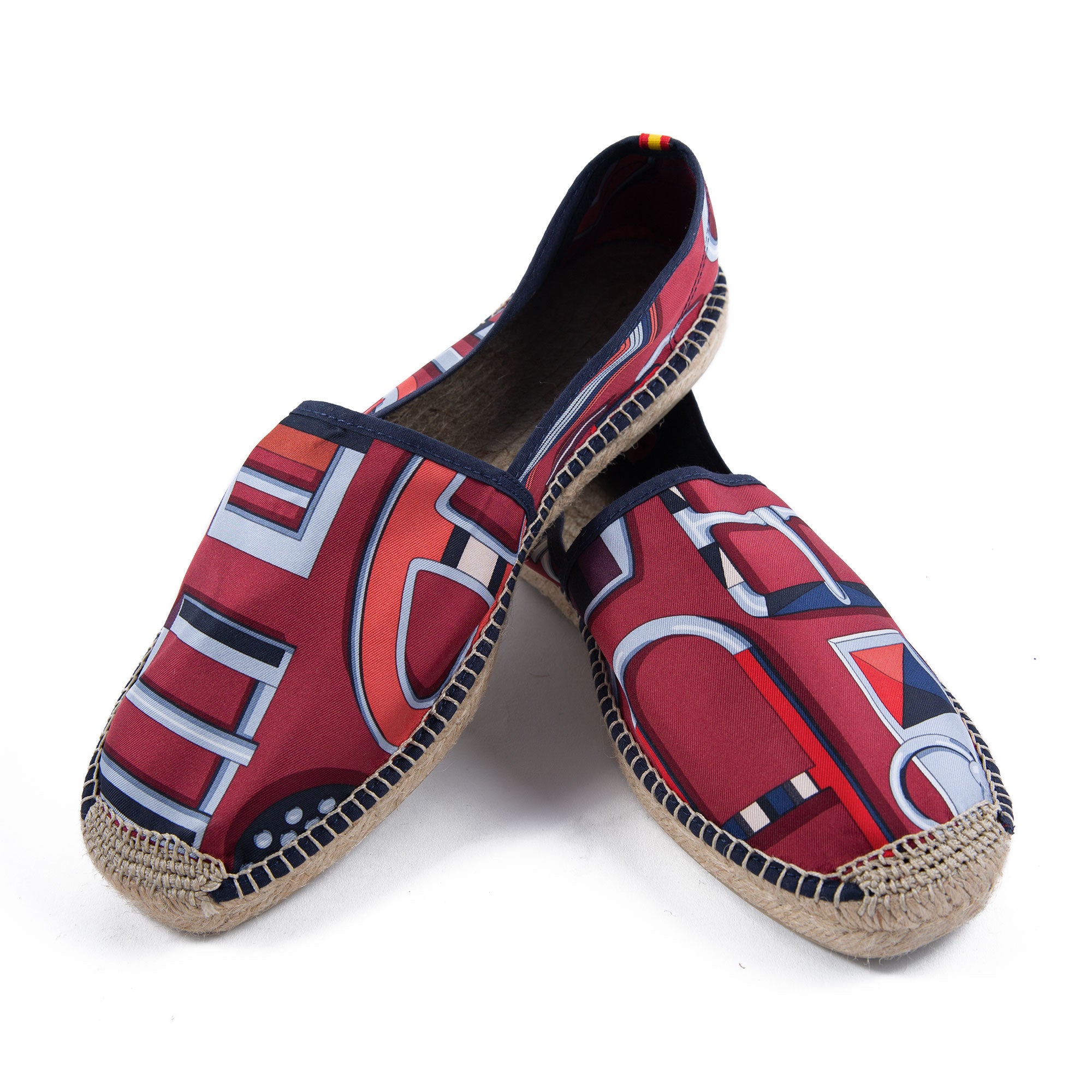 BOUCLES Red Classic Espadrilles
