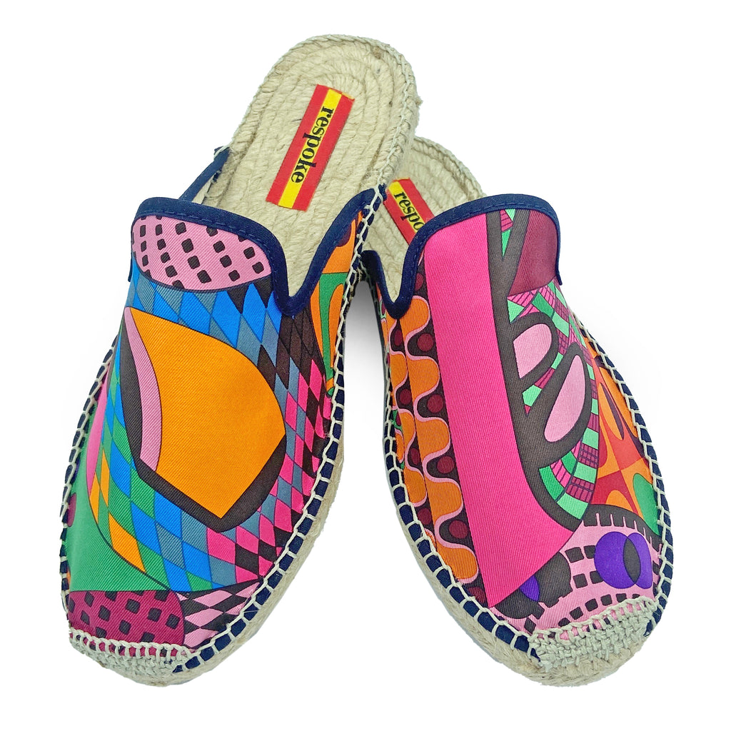 MARIPOSA Coral Mule Espadrilles