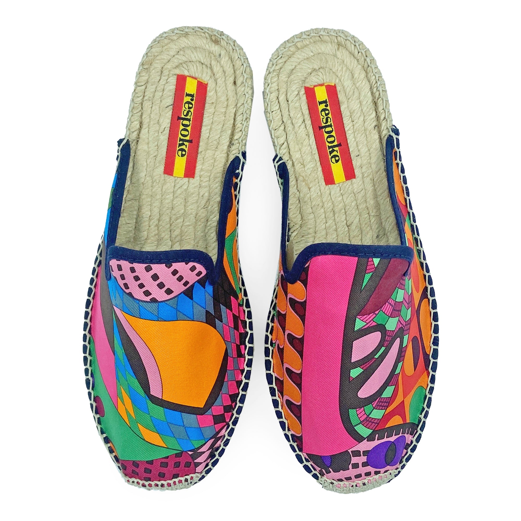 MARIPOSA Coral Mule Espadrilles